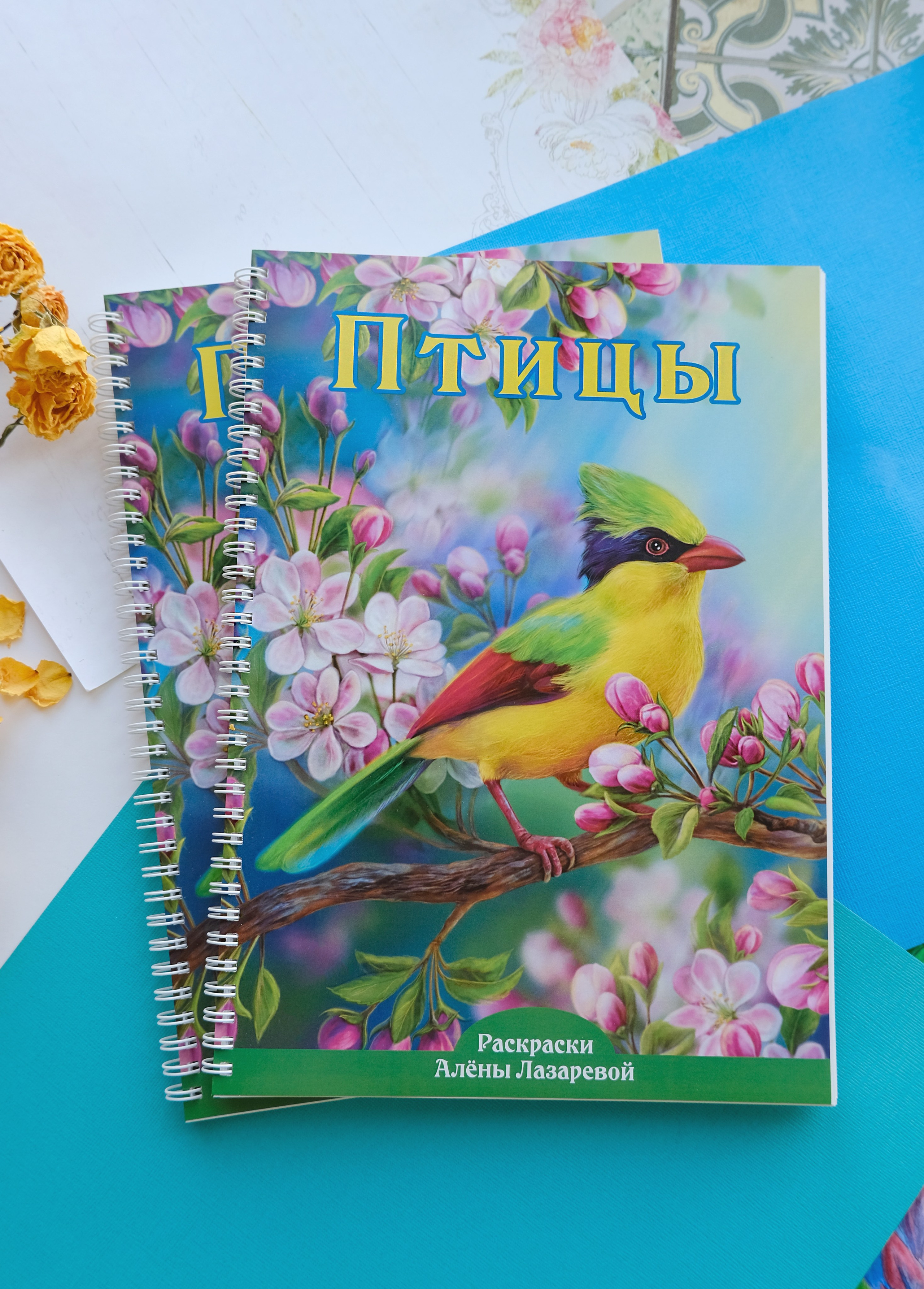 Авторская раскраска от художника Птицы. Раскраски Алёны Лазаревой
