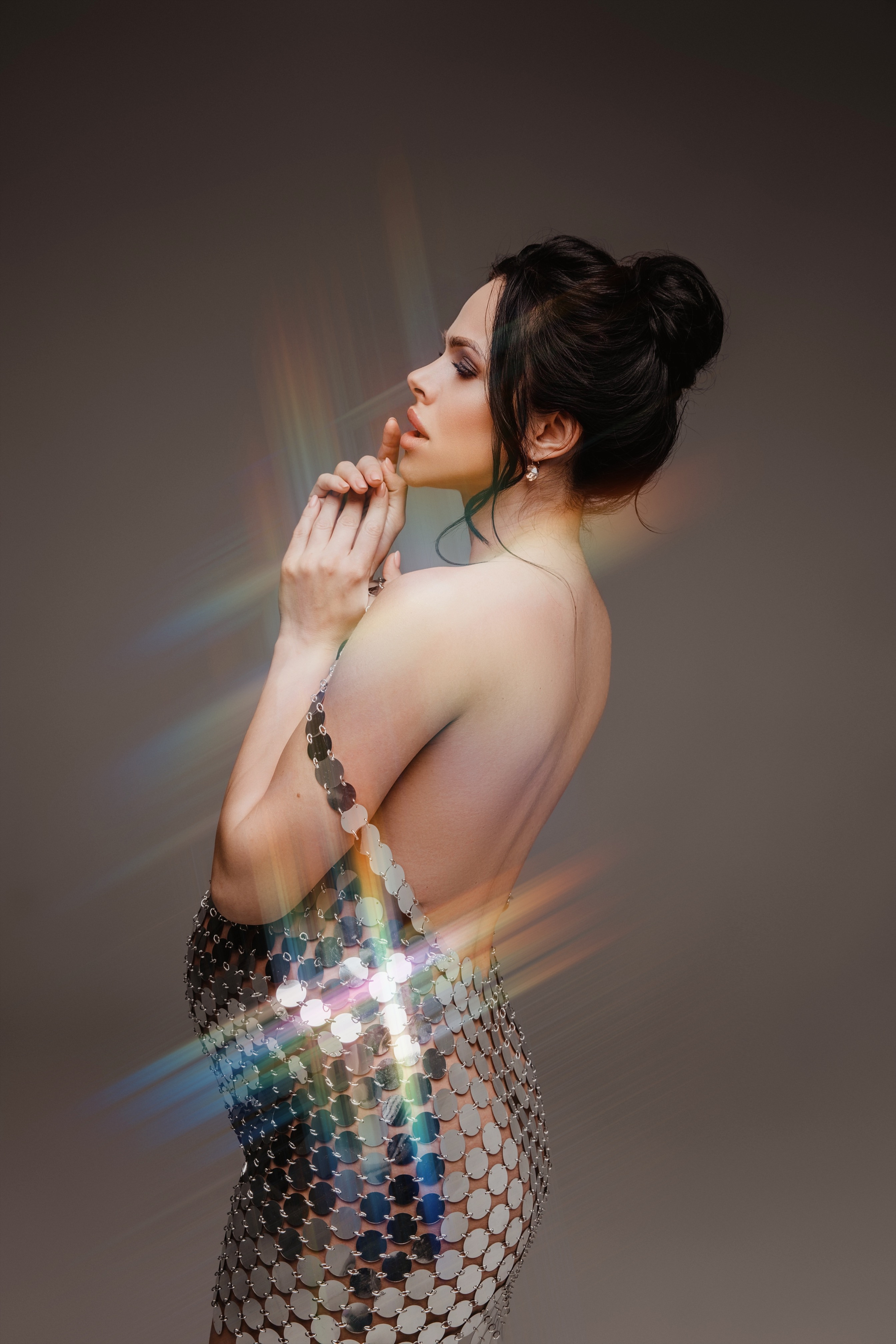 White dress. NatalieDmi — фотосессия беременности, семейный фотограф, портрет