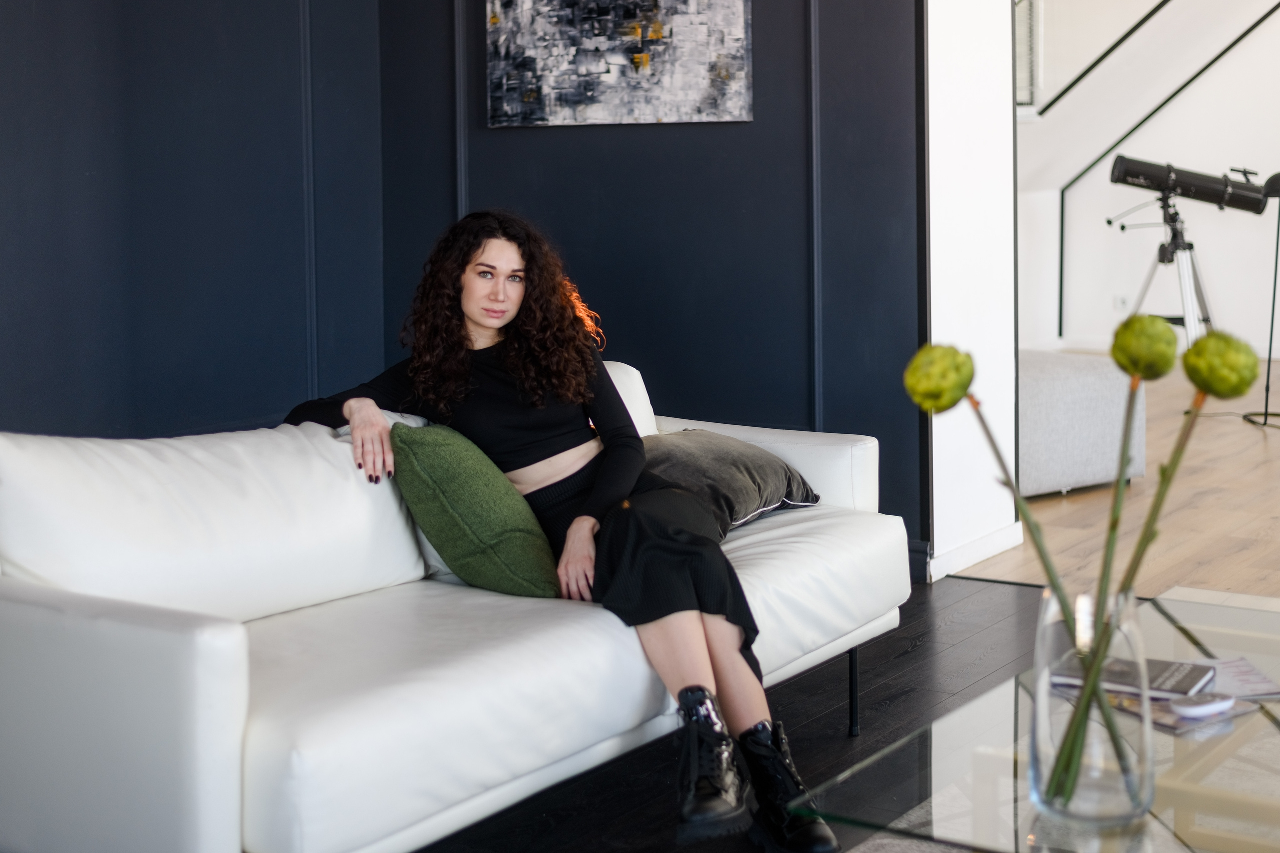 Студийная фотосессия для Екатерины. Свадебный и семейный фотограф в Санкт-Петербурге Олеся Еремеева