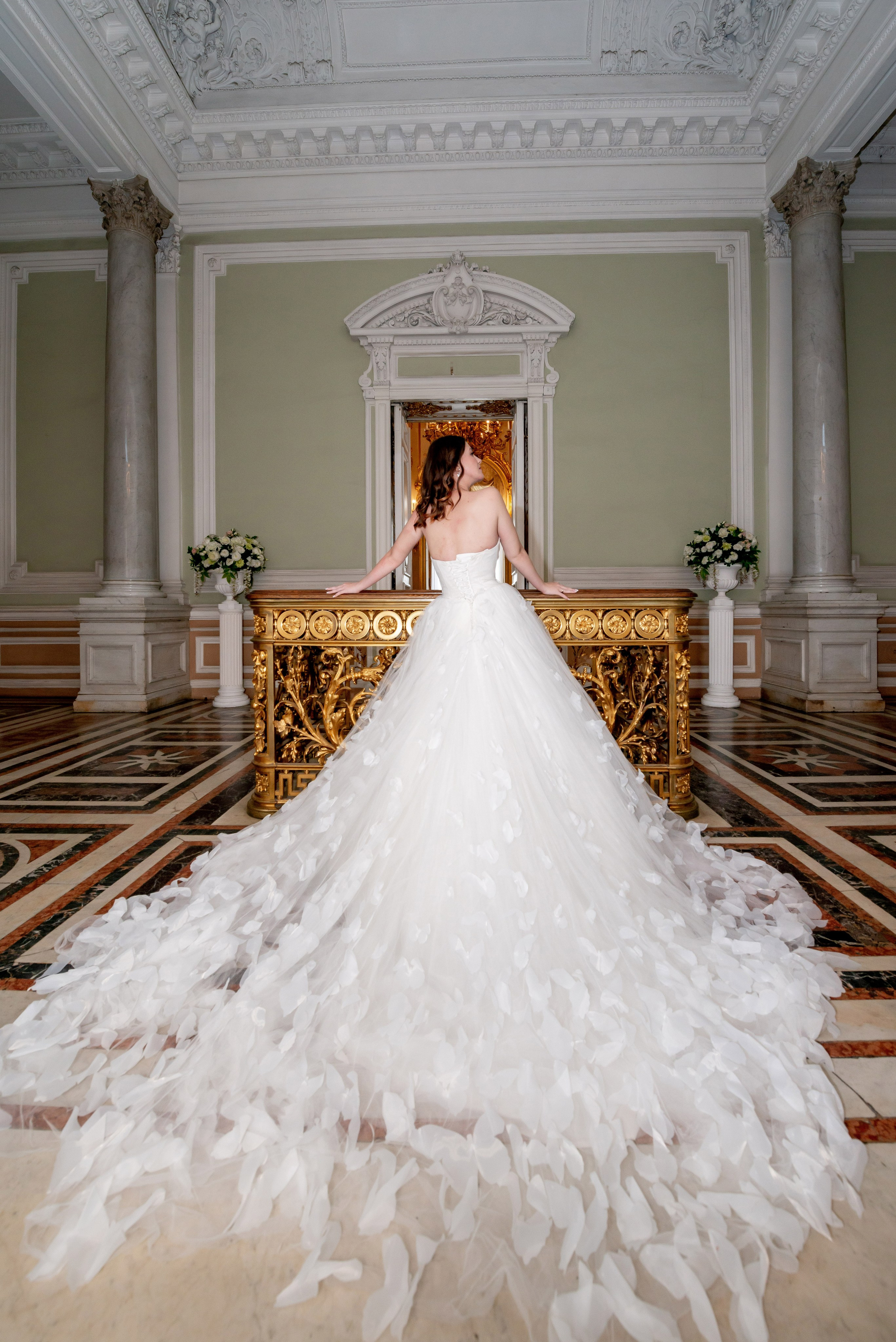 Зажигательная и динамичная свадебная фотосессия Анастасии и Максима. Портретный, семейный и свадебный фотограф в Санкт-Петербурге и в Пушкине Ширяев Денис