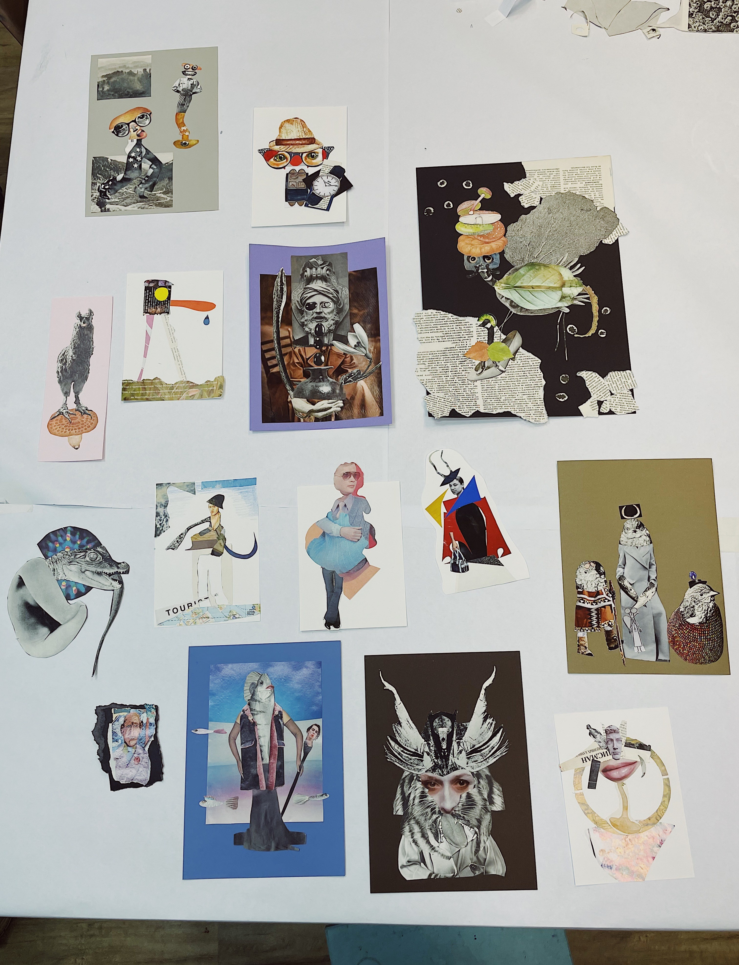 Групповые мастер-классы. Фотограф и коллажист Ольга Шереметьева