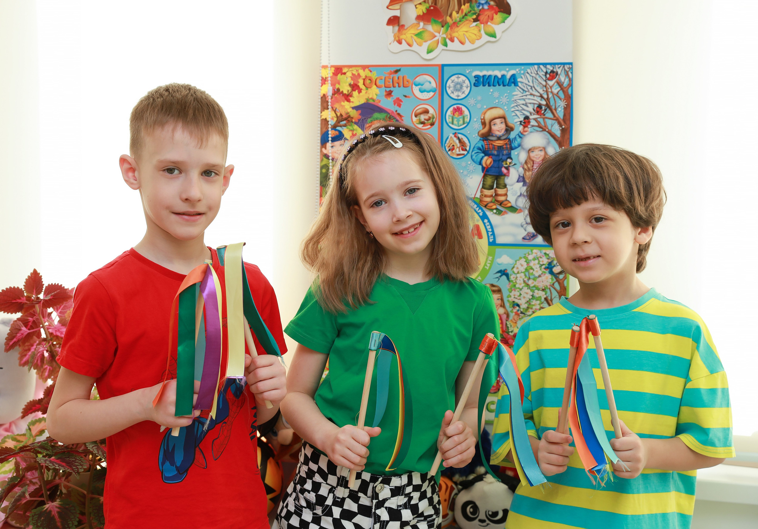 Один день в детском саду