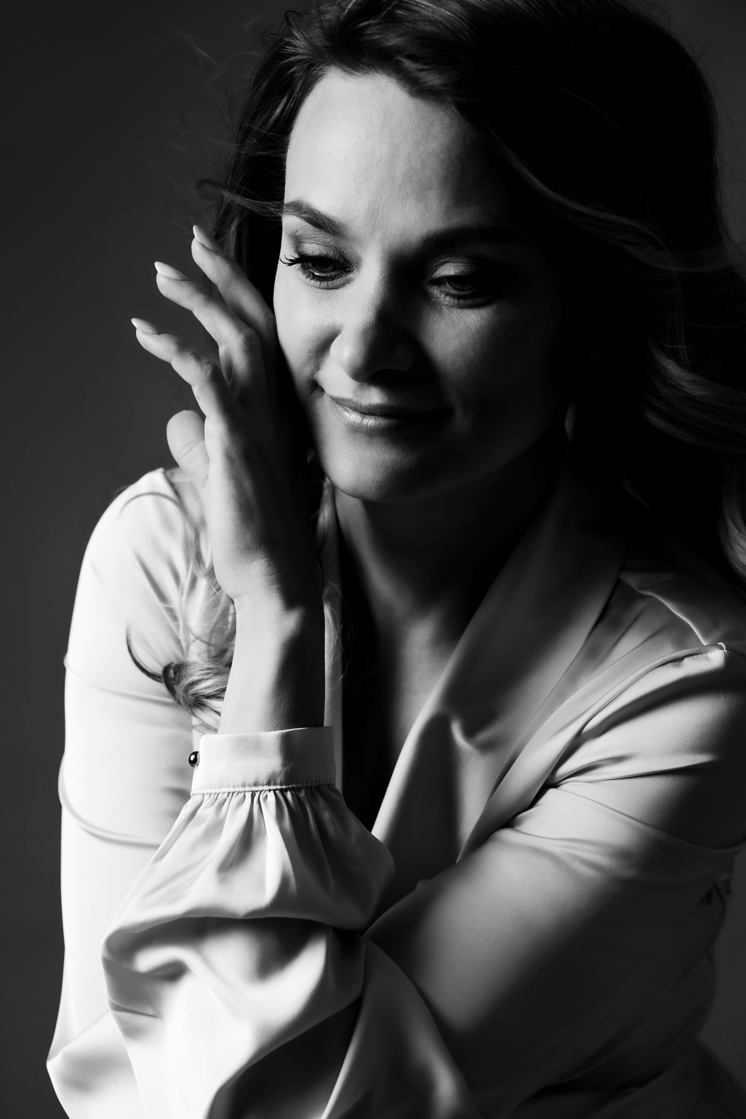 Портрет. Фотосессия в студии. Фотограф Екатерина Корчик. Портретный фотограф в Москве, Московской области. Деловой портрет