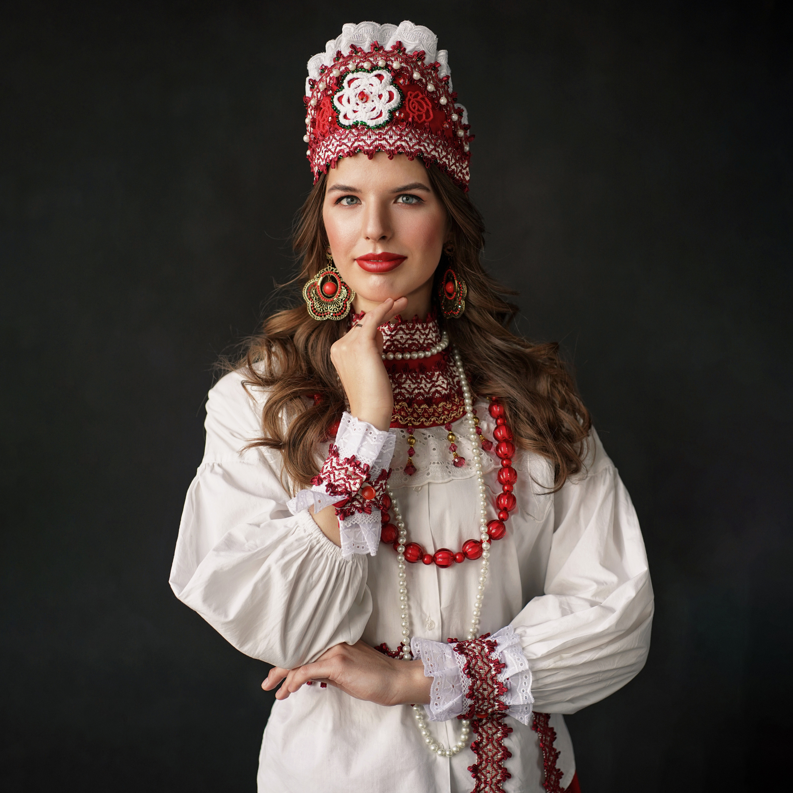 Русская красавица. Портретный фотограф в Москве, Московской области. Деловой портрет