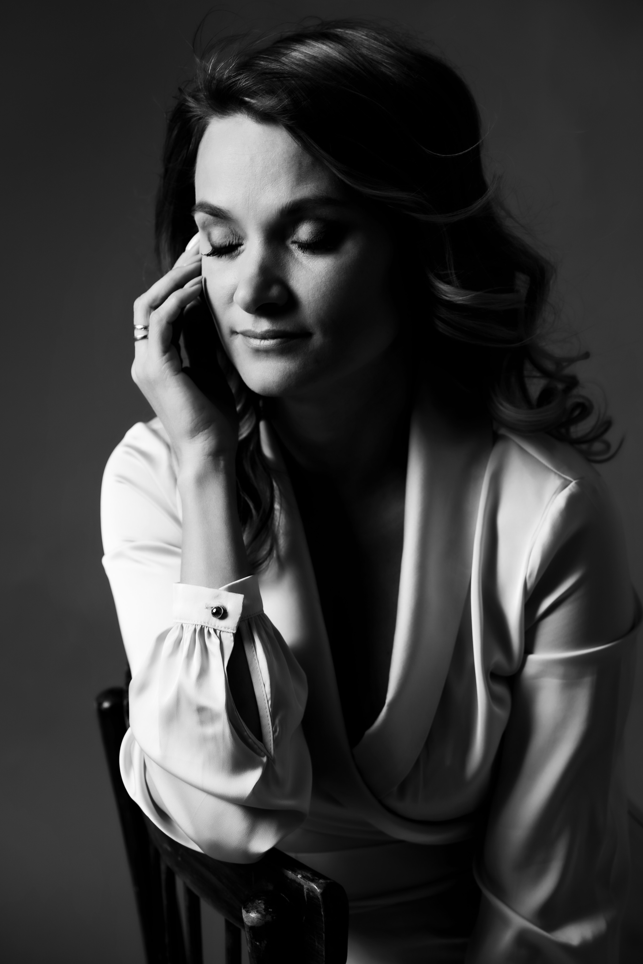 Портрет. Фотосессия в студии. Фотограф Екатерина Корчик. Портретный фотограф в Москве, Московской области. Деловой портрет