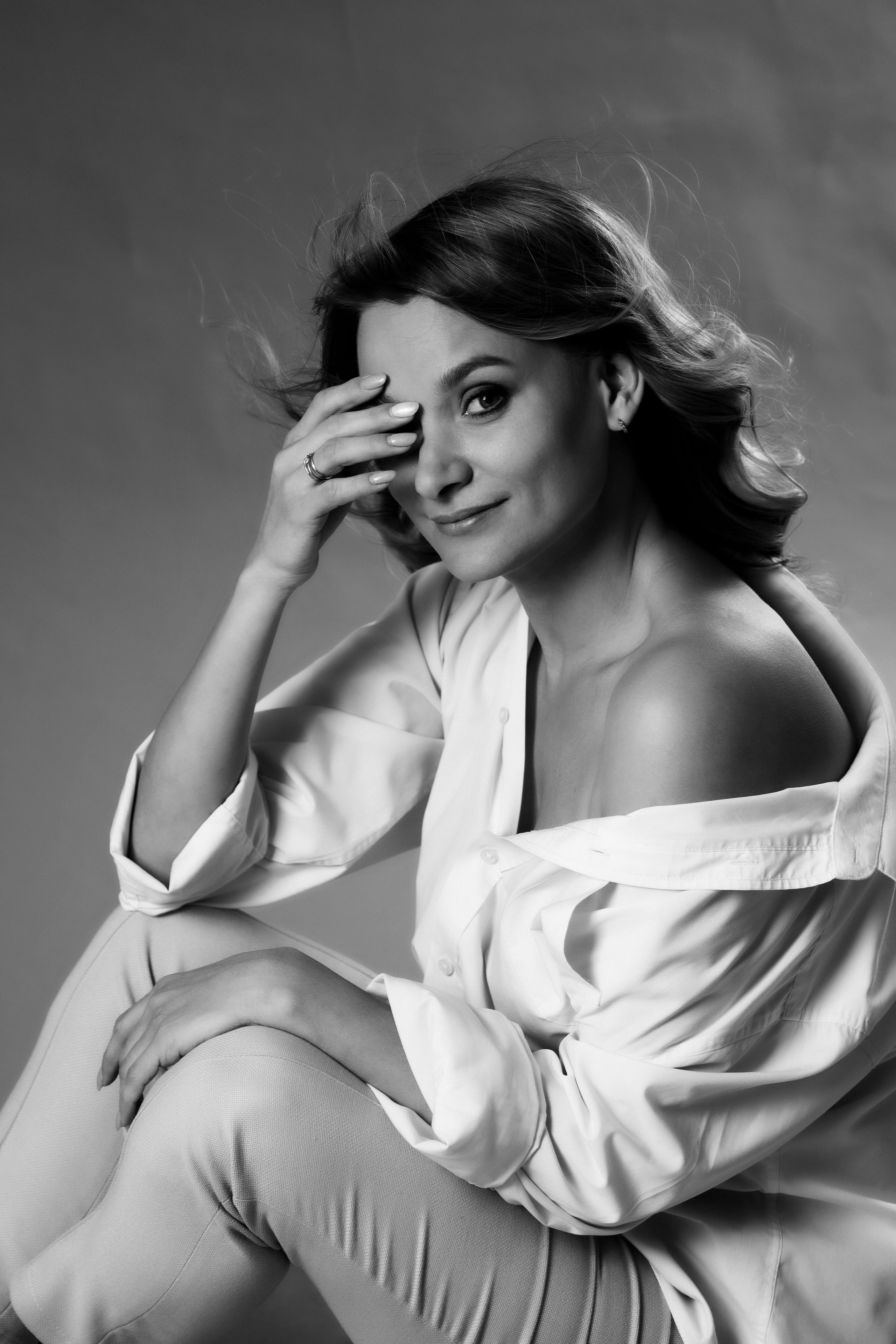 Портрет. Фотосессия в студии. Фотограф Екатерина Корчик. Портретный фотограф в Москве, Московской области. Деловой портрет