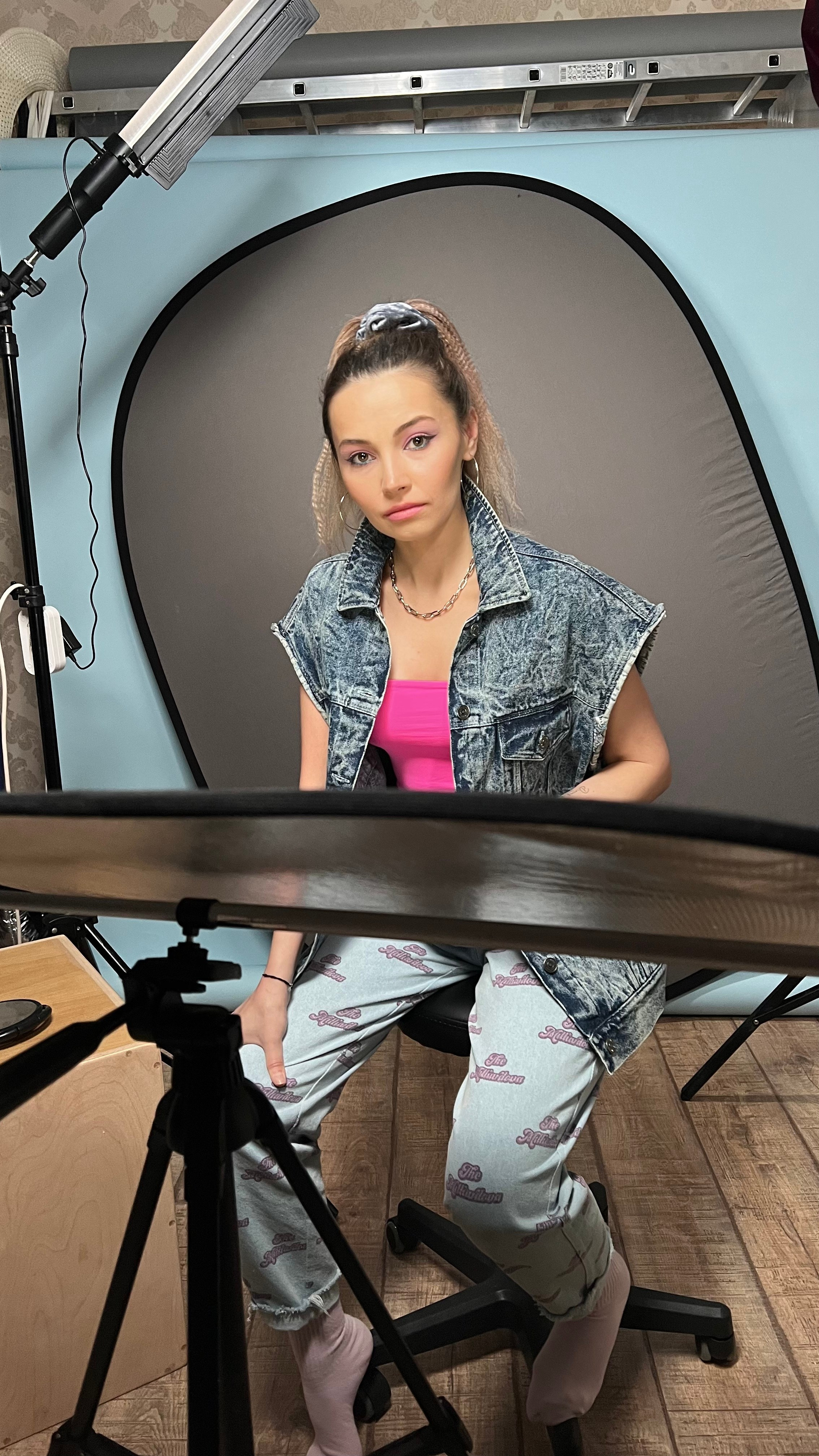 Съёмка типажного актёрского портфолио Ленисы. Портретная съемка в Москве, студийный фотограф Игорь Фомин