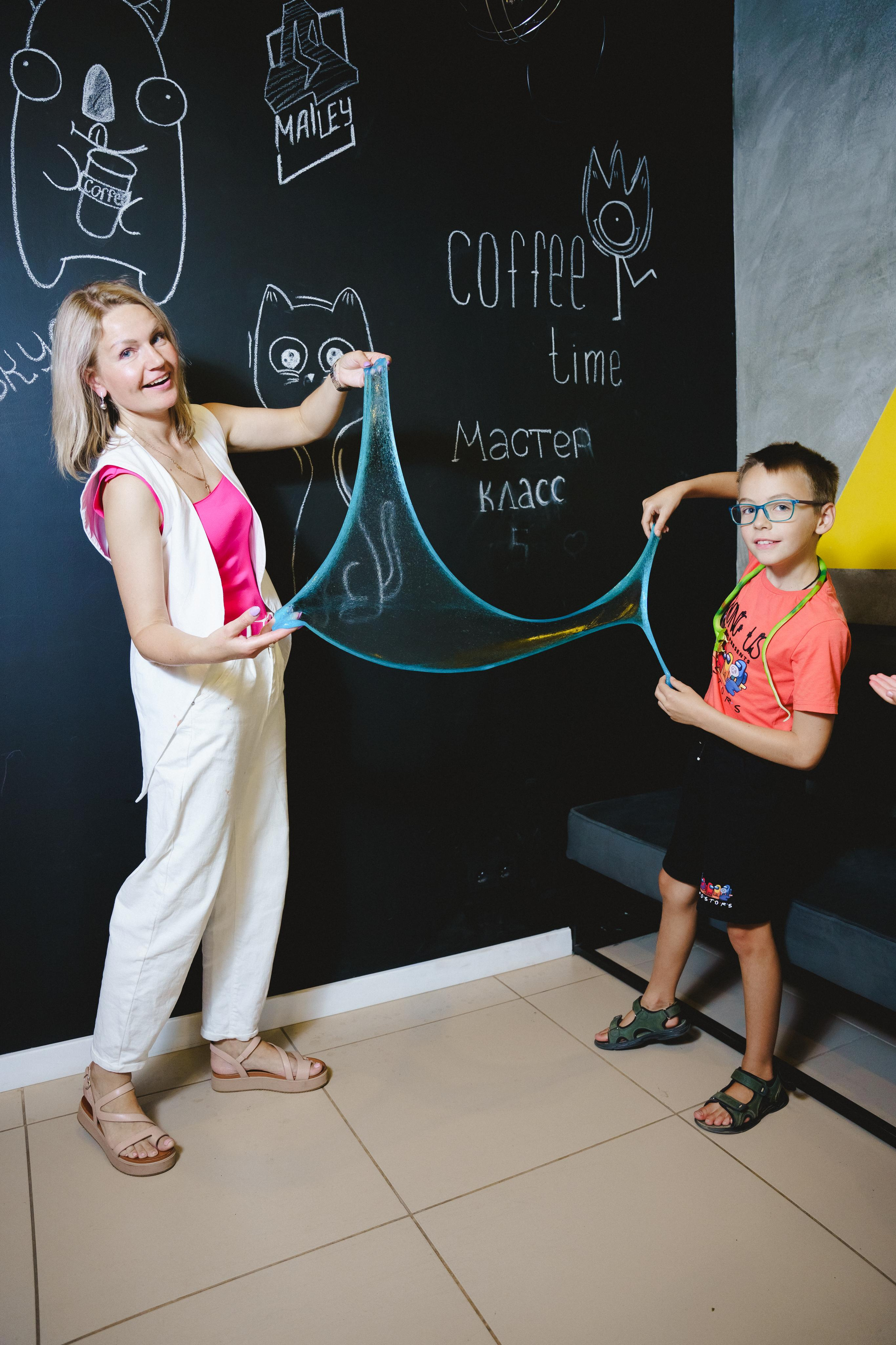 Фотосъемка мастер-класса «Слайм». Фотограф в детский сад в Екатеринбурге, выпускные альбомы Юлия Умерова