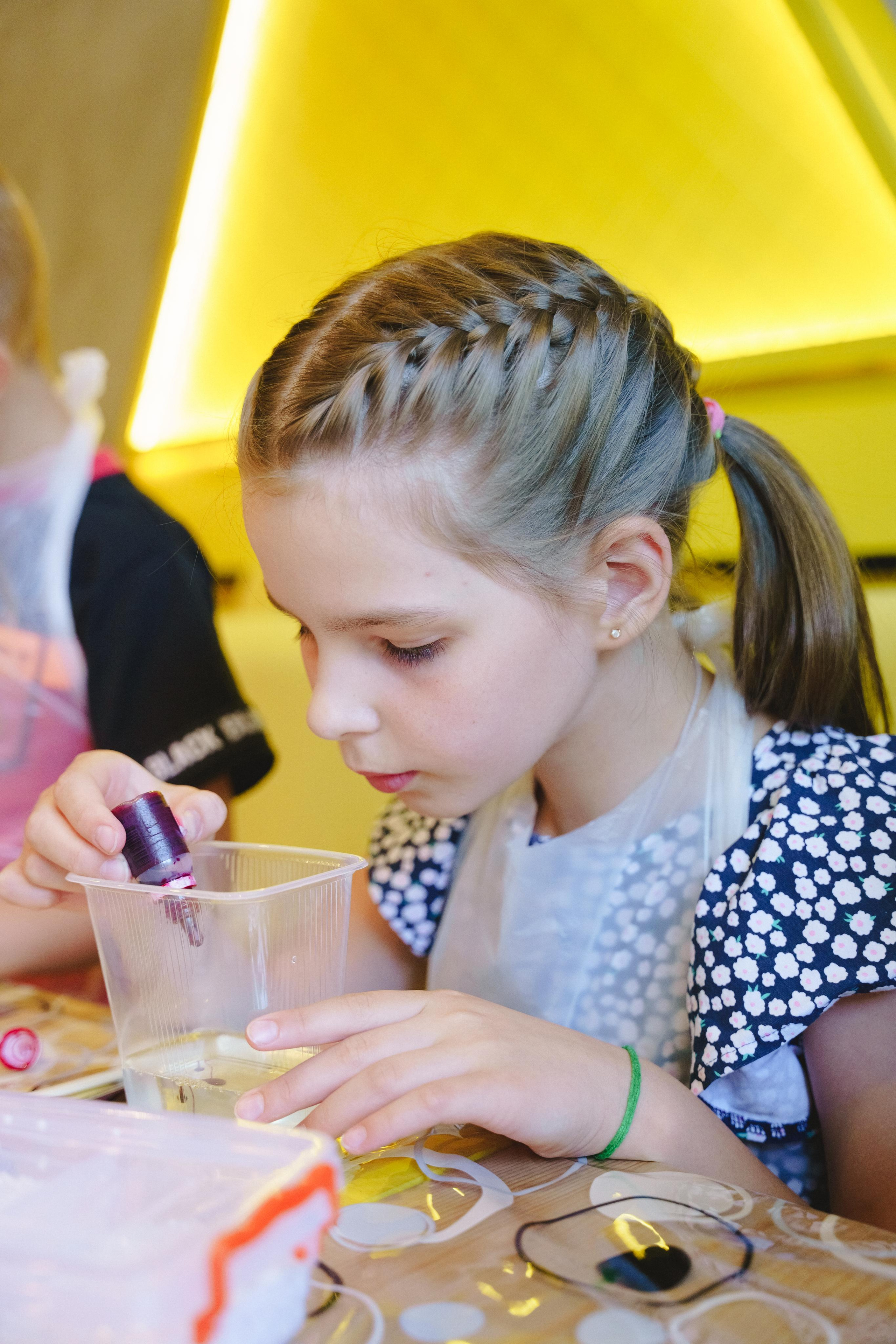 Фотосъемка мастер-класса «Слайм». Фотограф в детский сад в Екатеринбурге, выпускные альбомы Юлия Умерова