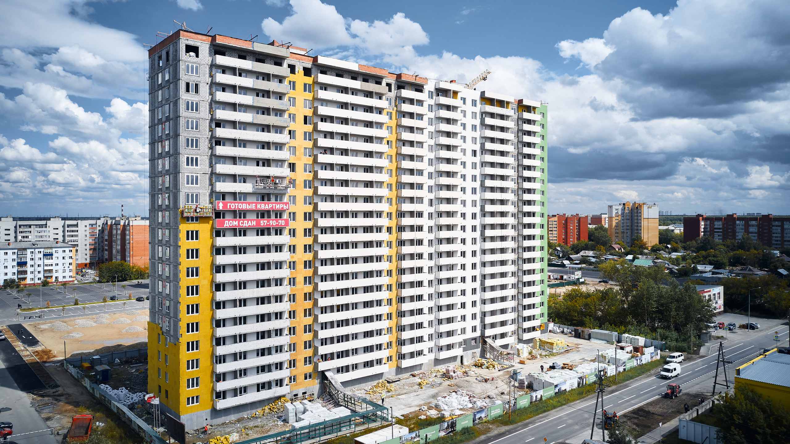 Динамика строительства Тюмень. Бизнес портрет Аэросъемка Интерьерная съемка Тюмень