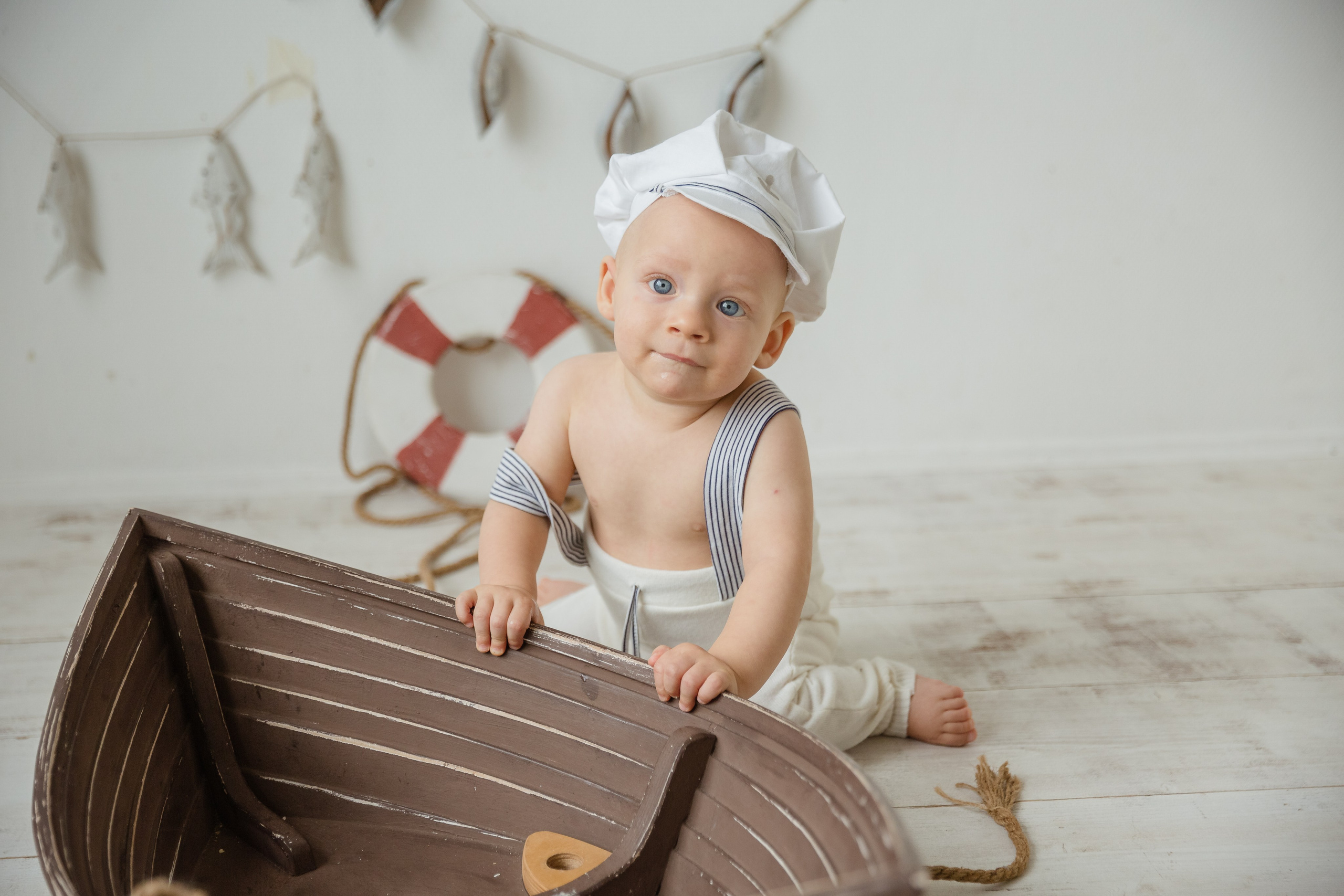 Фотосессия малышей до года