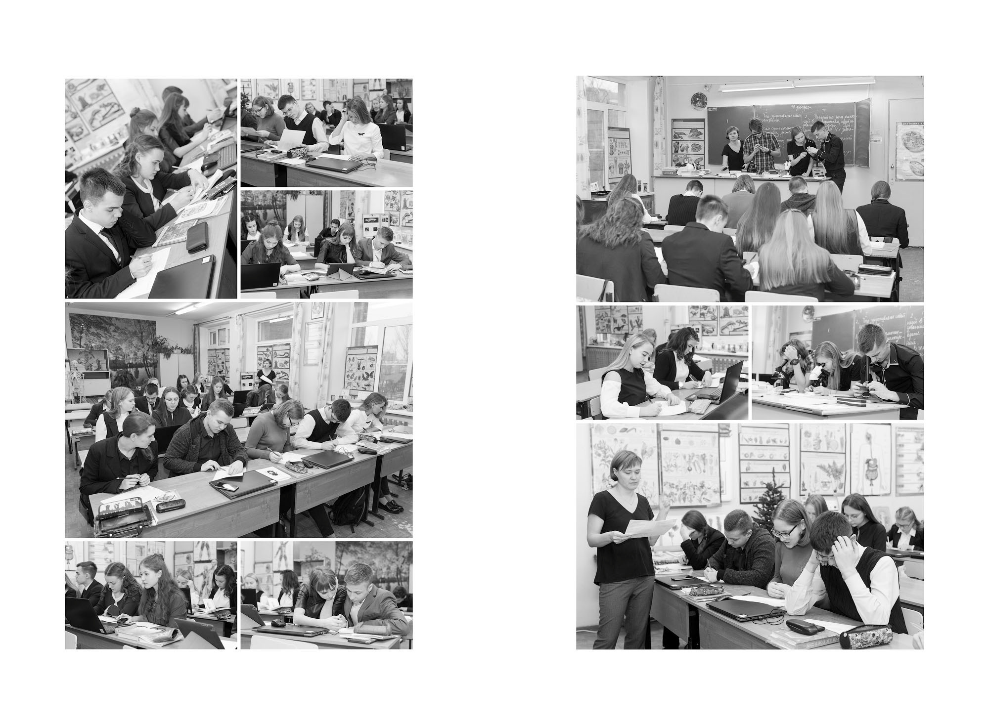 Выпускной альбом 11 В класс школа 8 в Вологде