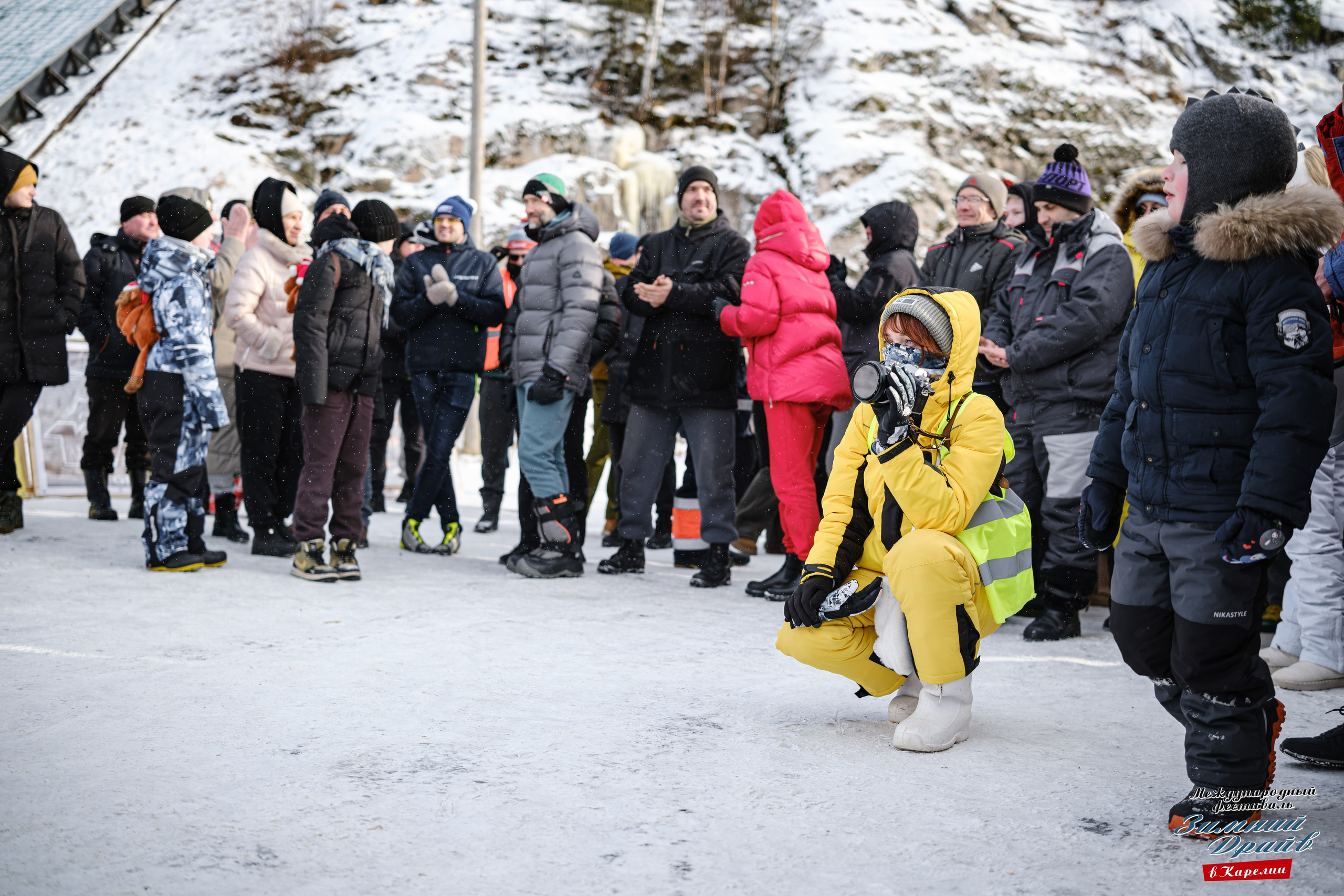 «Зимний Драйв в Карелии» Авто Марафон-гигант «25 часов на льду» Илона Накутис, Николай Грязин, джимхана, фотограф Антон Медведев, icoguar, Сортавала, Карелия