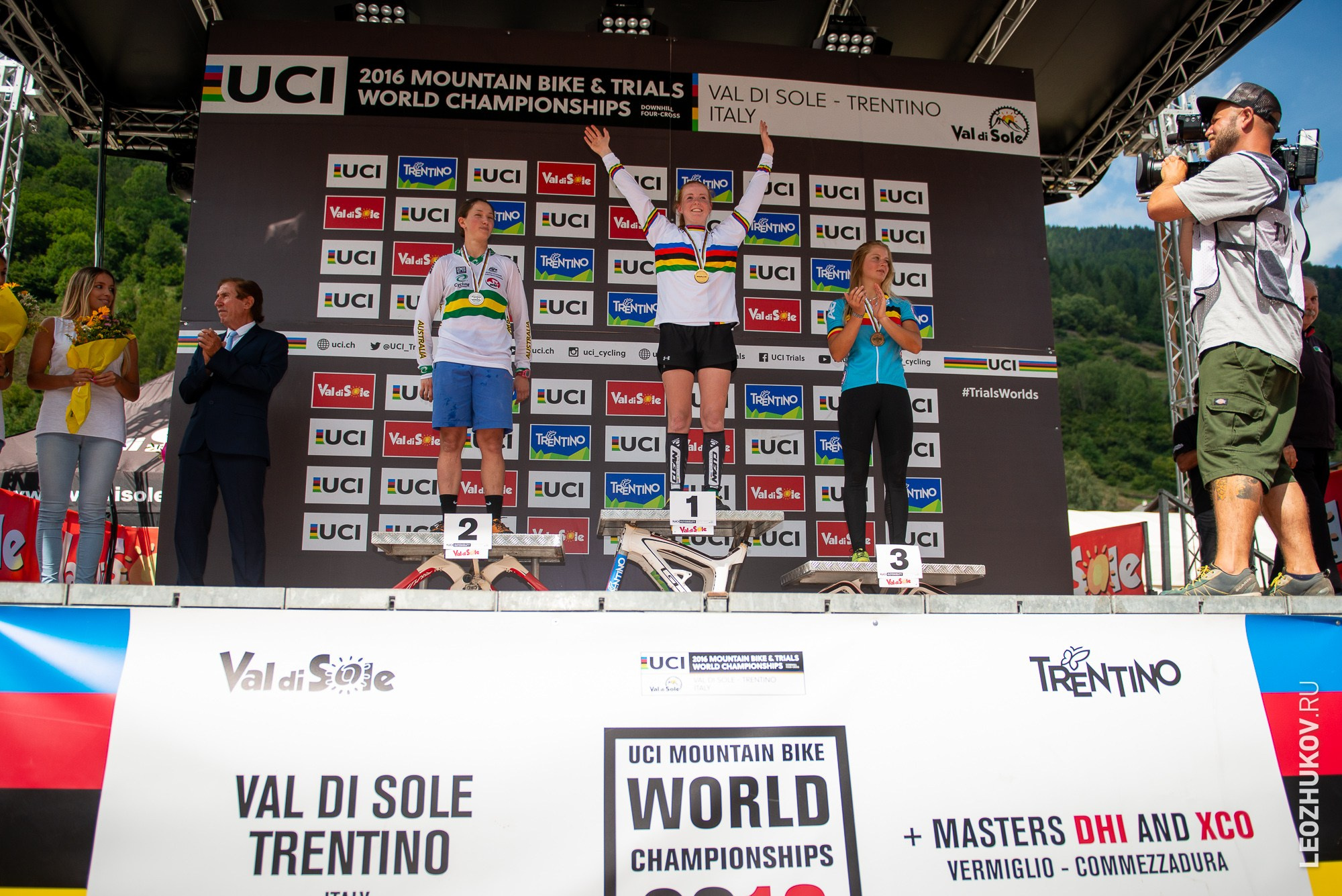 UCI Trials World Championships 2016 — finals. Sports photographer Leonid Zhukov