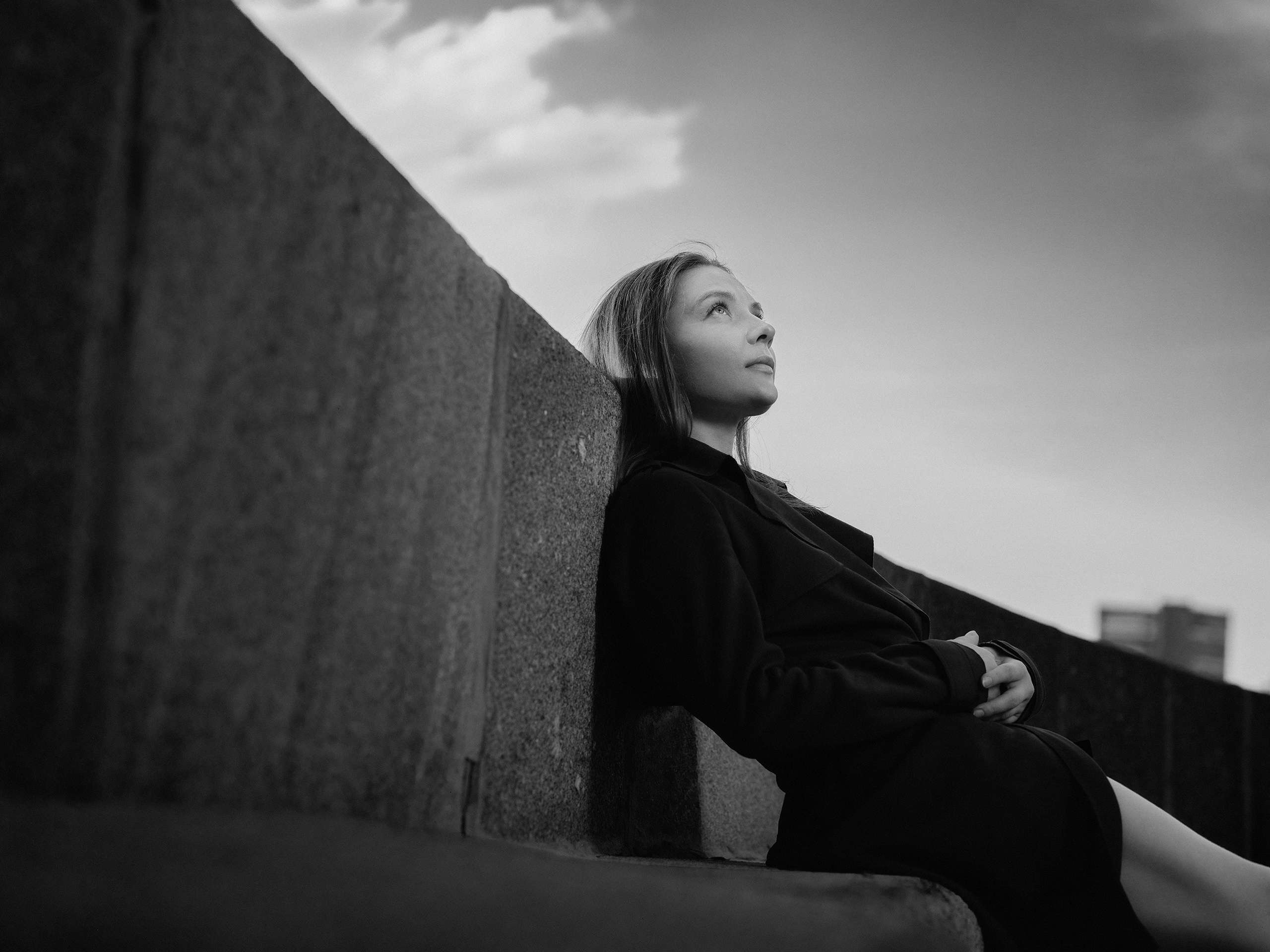 Портрет в городе Марии Веткаловой. Фотограф: Андрей Троицкий,