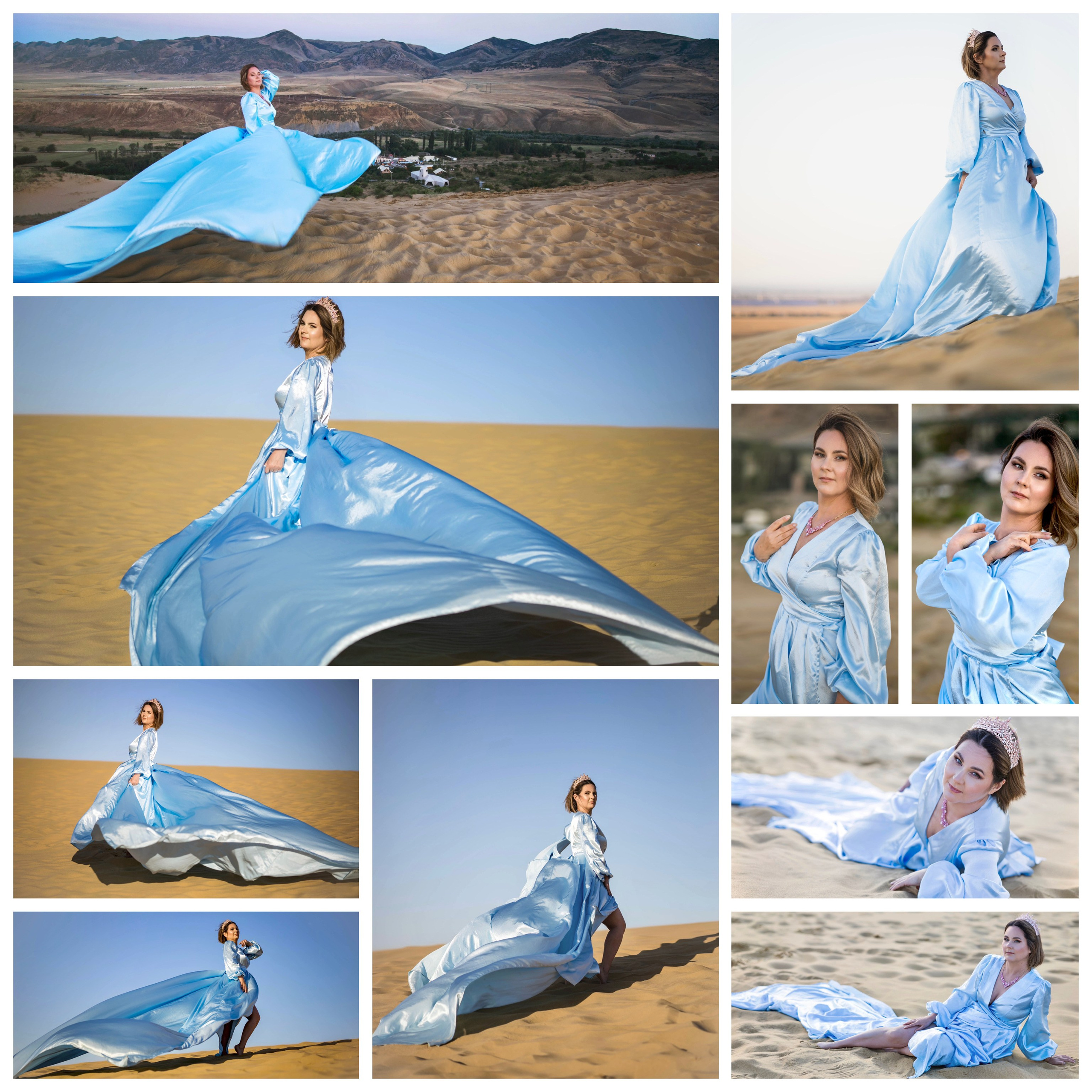 Фотосессия на бархане. Фотограф Дагестан | Лошади | Этноплатья | Туры