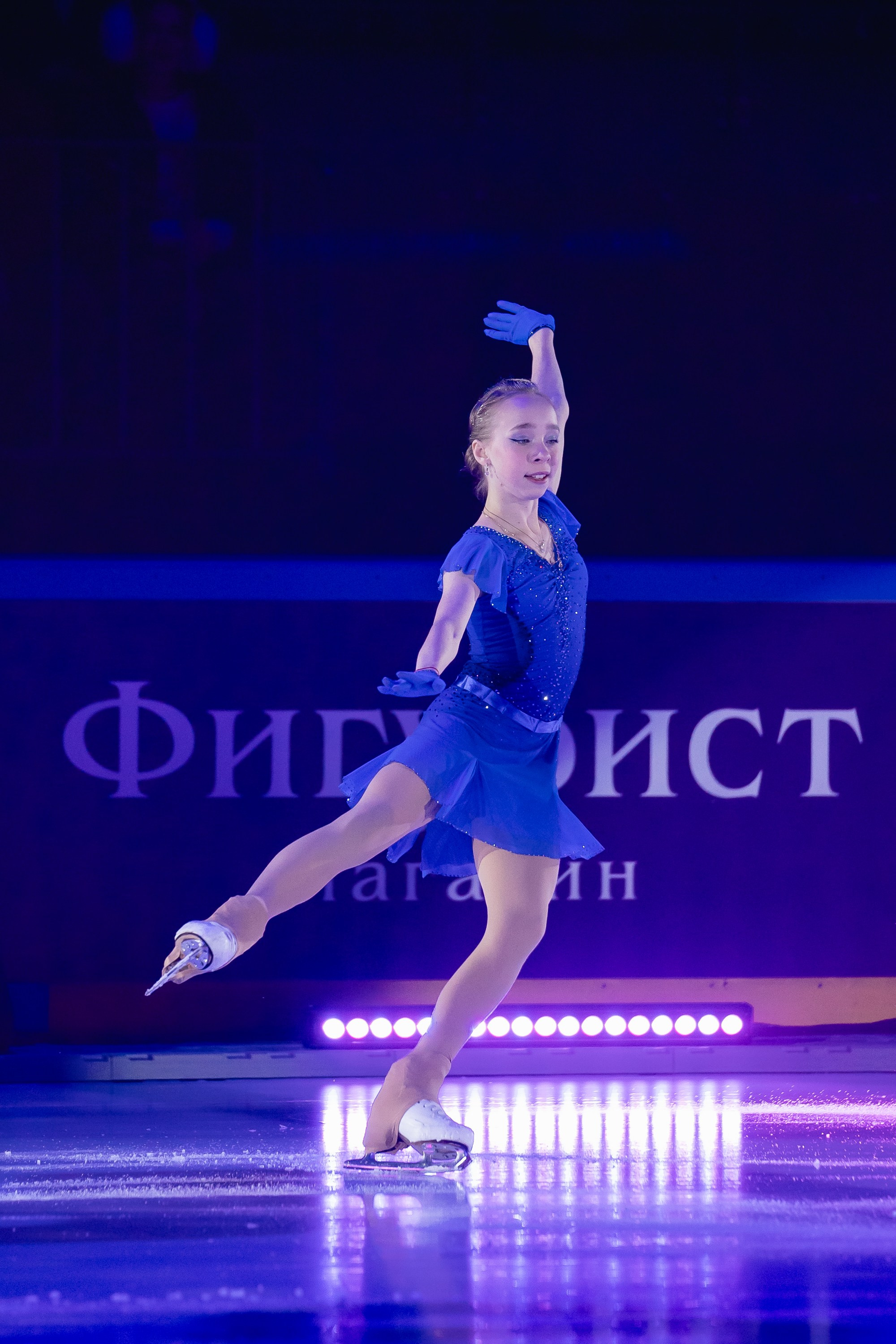 Шоу «Чемпионы на льду» в Новосибирске. Воробьева Ксения — Спортивный и танцевальный фотограф Новосибирск