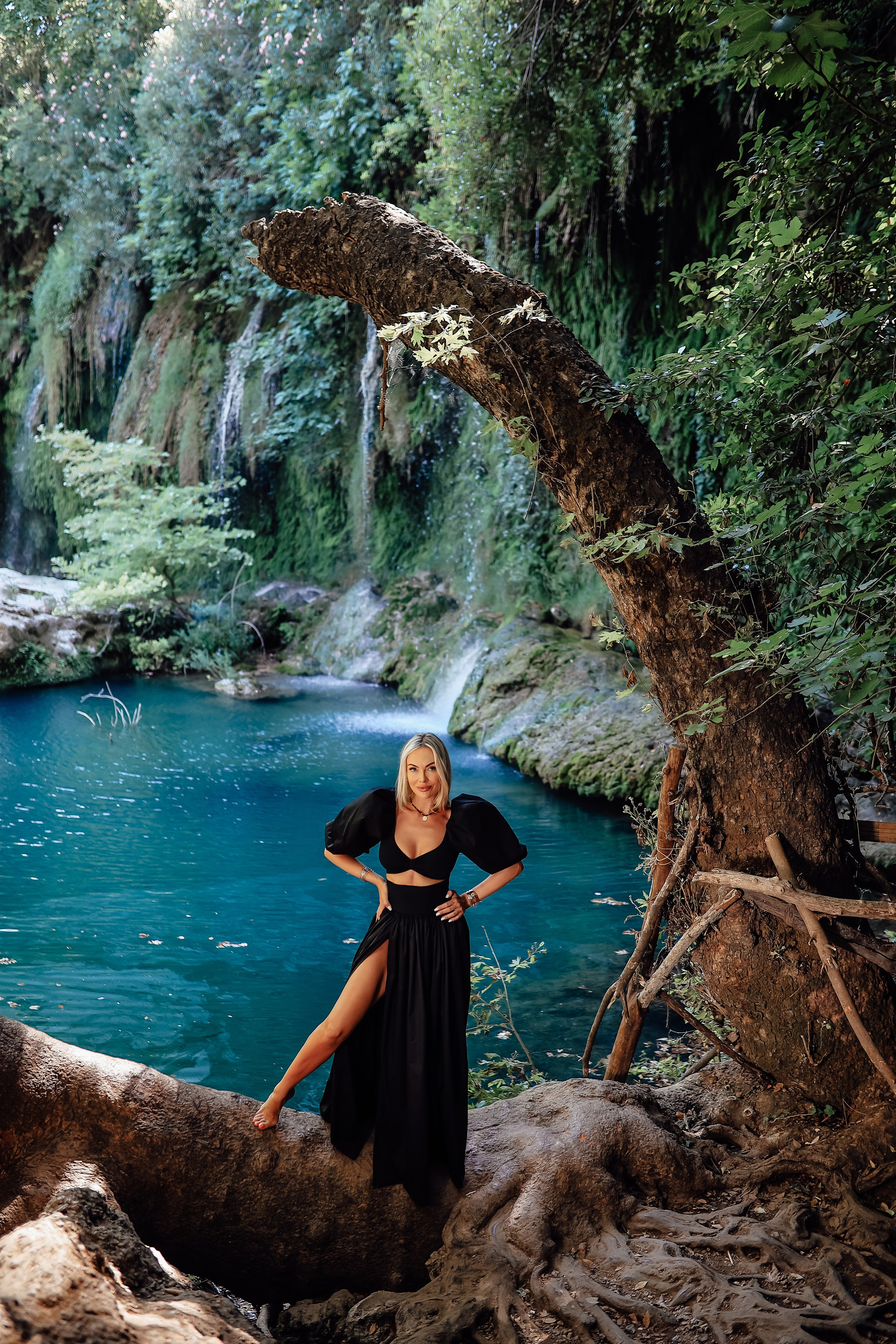Photoshooting at Kurshunlu waterfall
