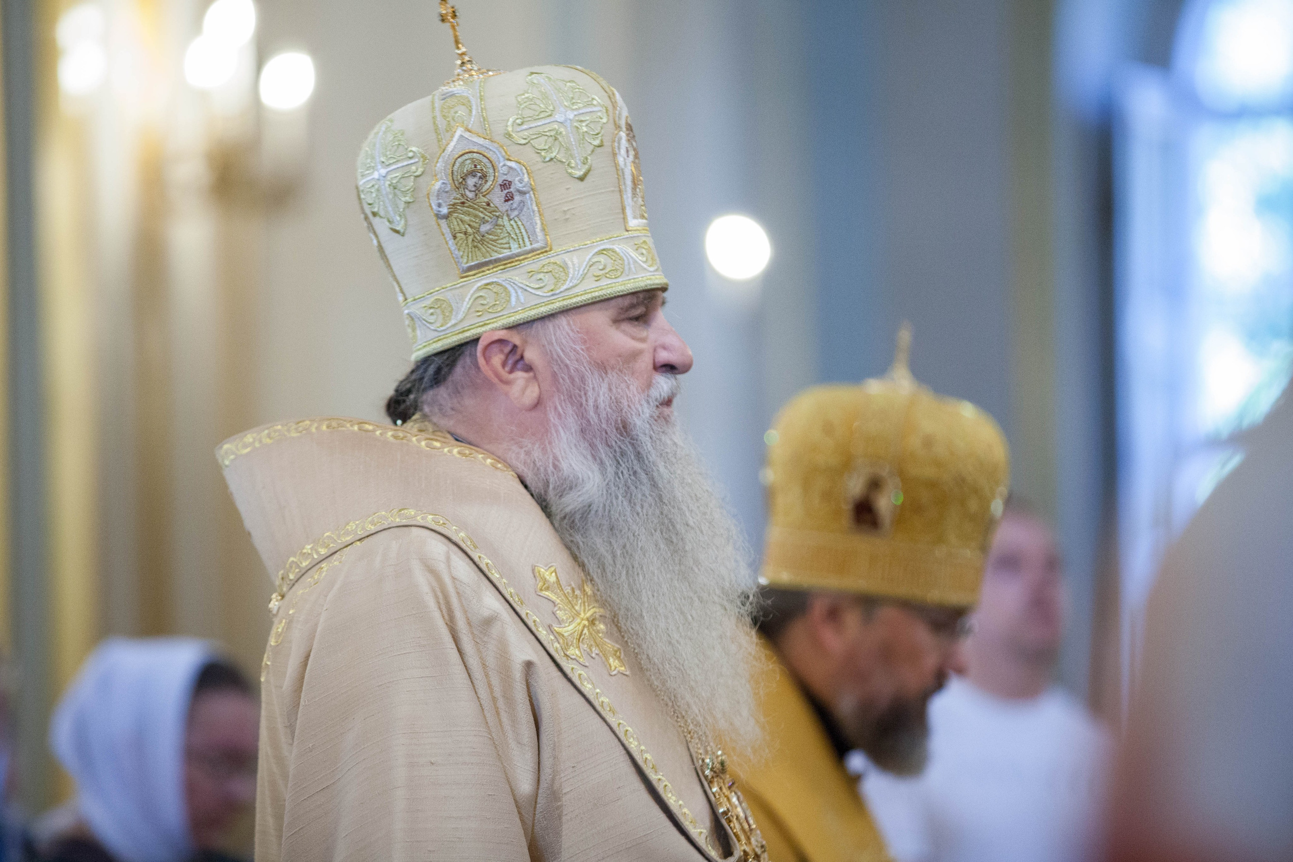 МИТРОПОЛИТ ВАРСОНОФИЙ СОВЕРШИЛ БОЖЕСТВЕННУЮ ЛИТУРГИЮ В НИКОЛО-БОГОЯВЛЕНСКОМ СОБОРЕ. НИКОЛО-БОГОЯВЛЕНСКИЙ МОРСКОЙ СОБОР