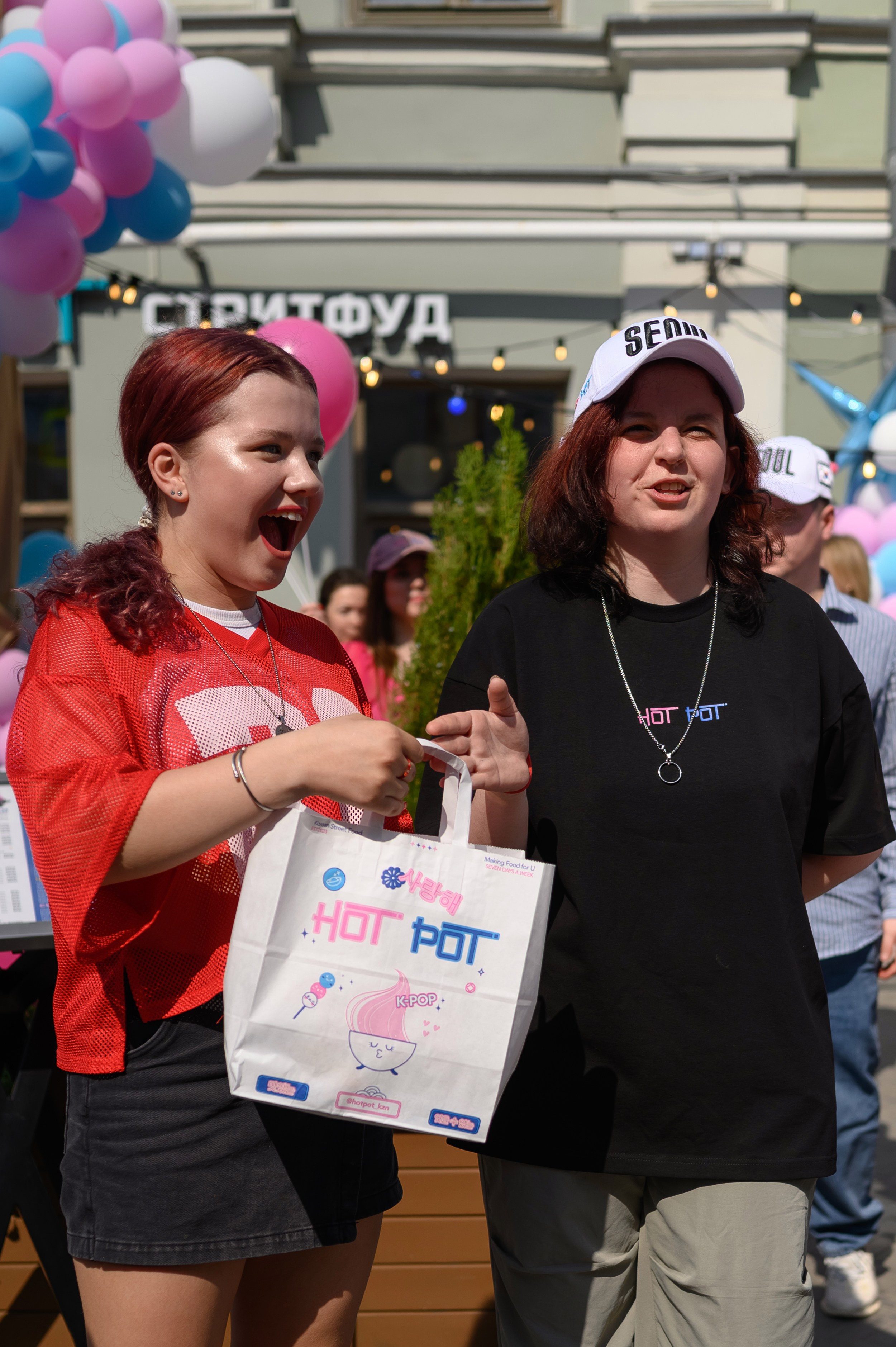 Фотосъёмка дня рождения ресторана корейского стритфуда «HOT POT» в Казани