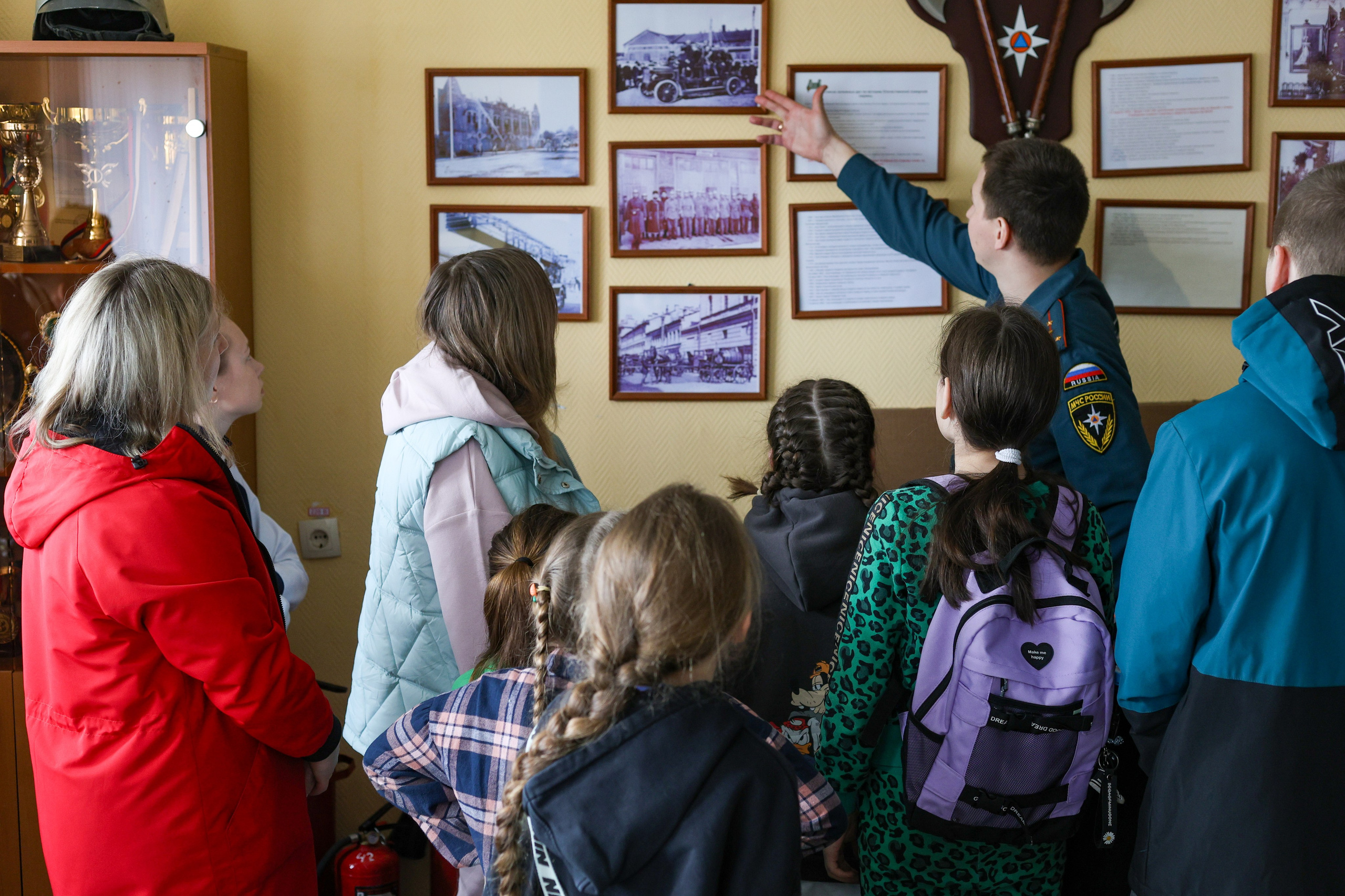 Экскурсия в пожарную часть г. Воскресенск. Вознесенский храм села Барановское