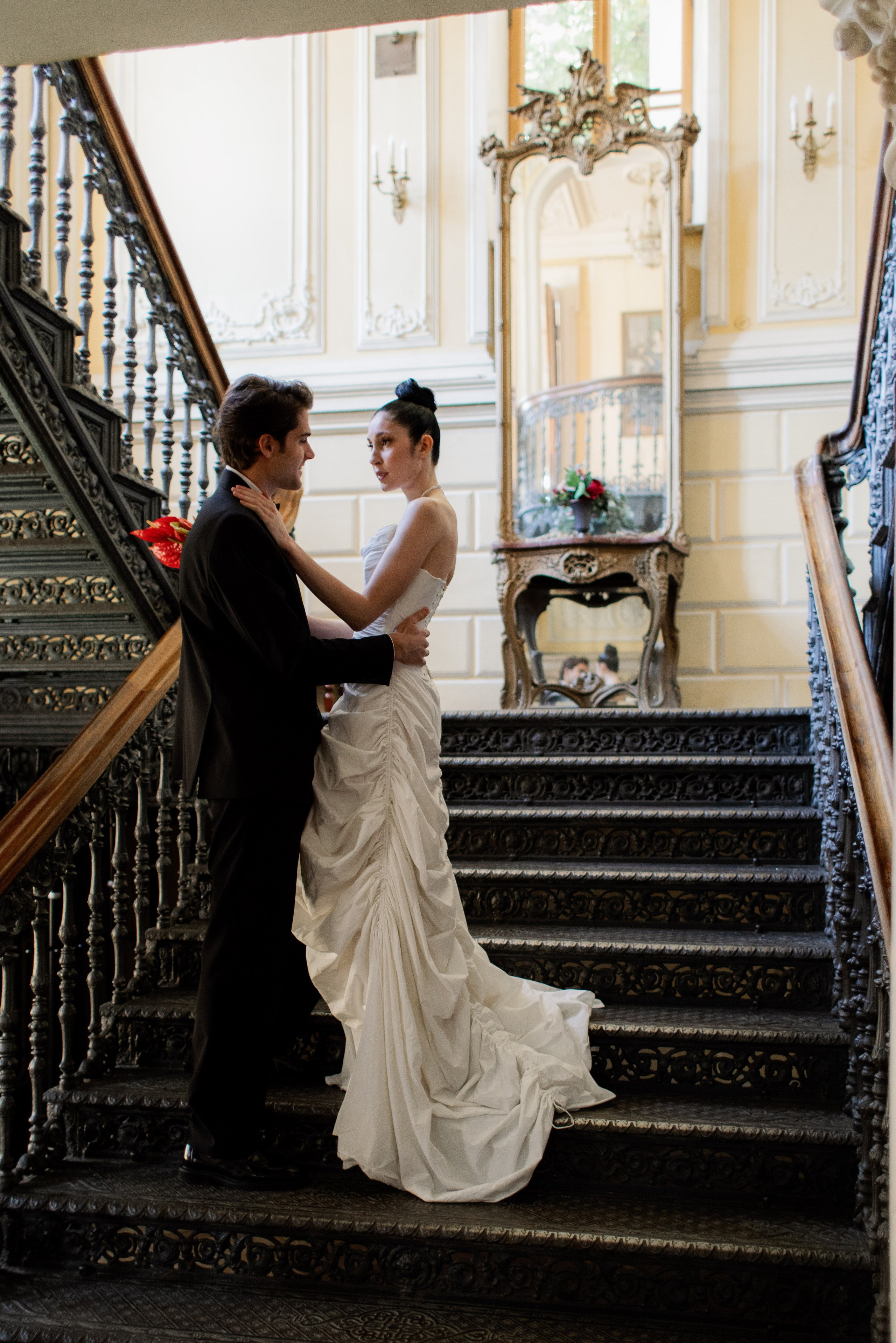 Свадебная церемония, фотосессия в библиотека-читальни А.С. Пушкина