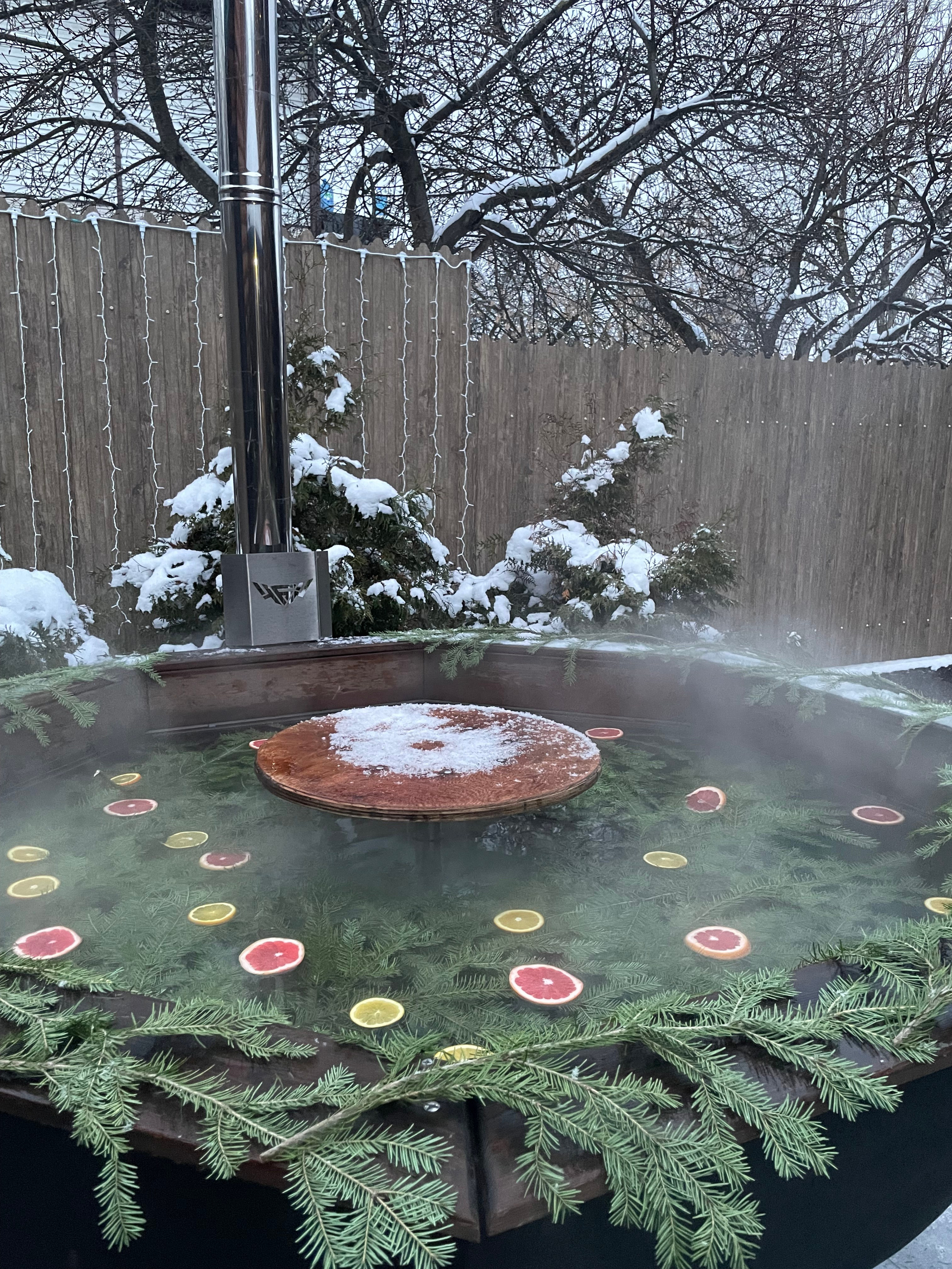 Чан на дровах. Банный комплекс в Подольске
