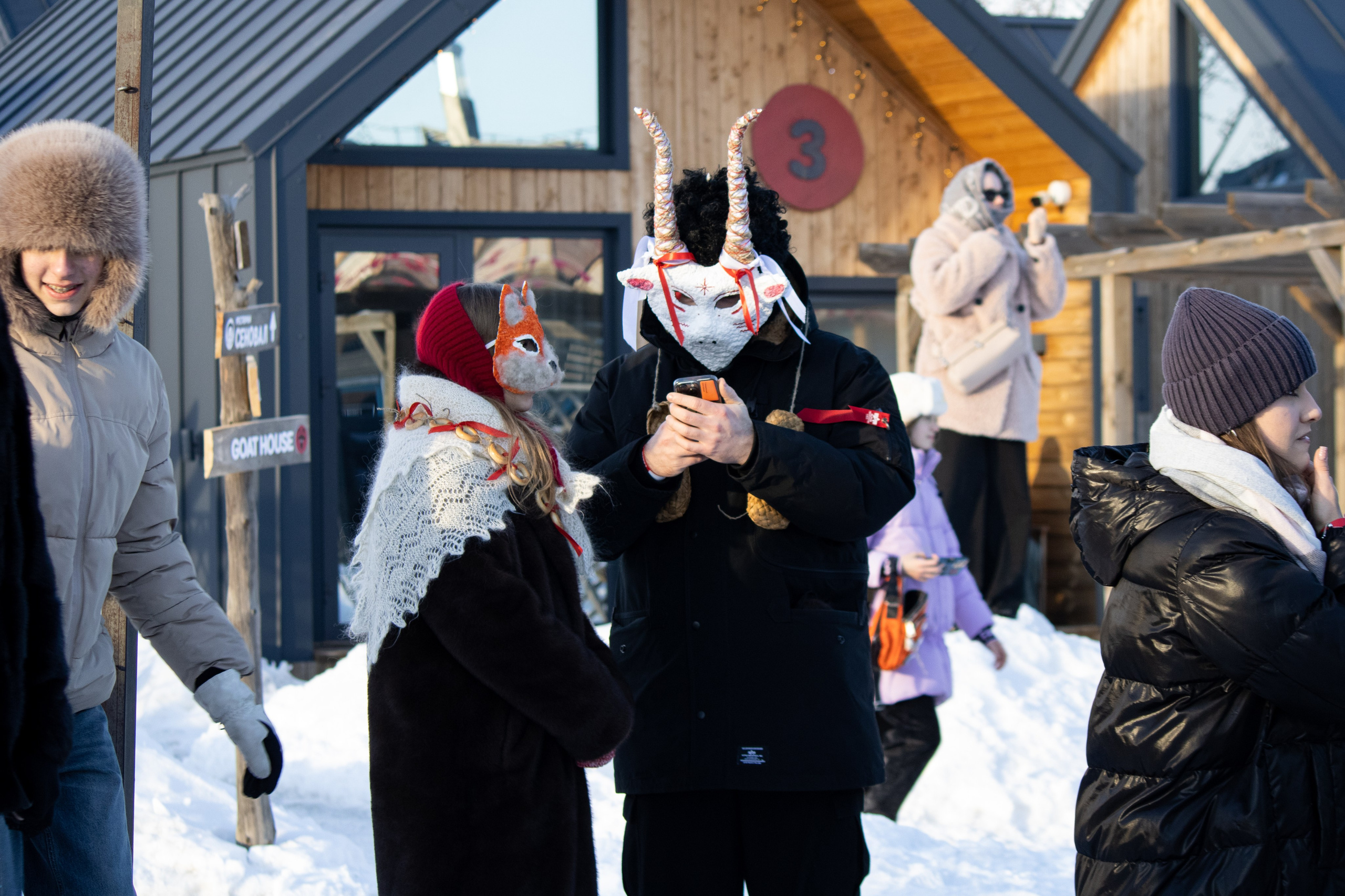 Масленица от «Жатвы» в Чертовицах, Воронеж. Фотограф Наталья Мершина