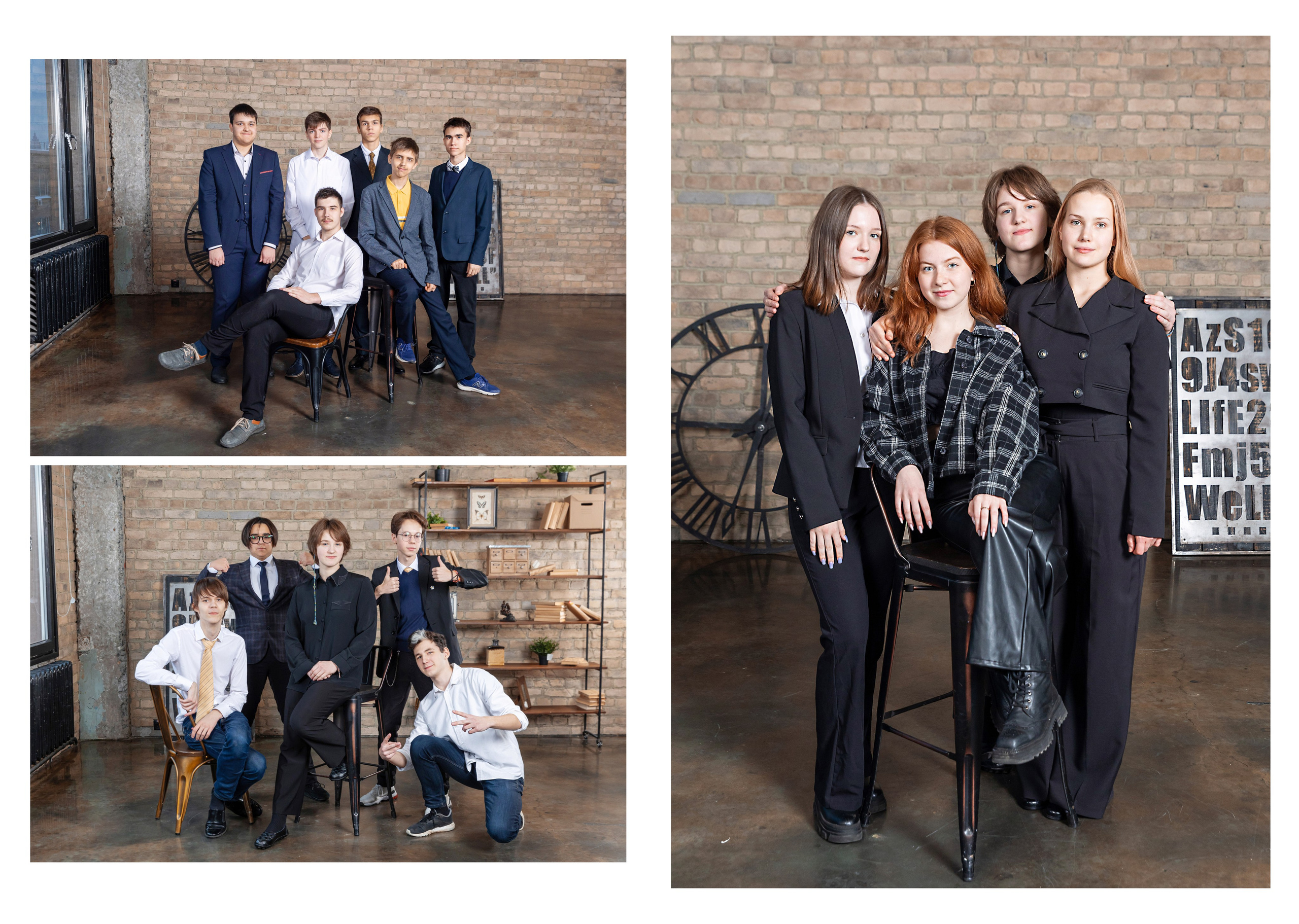 Альбом с единой версткой для 9 и 11 классов 30-40 страниц. Детский и семейный фотограф в Москве Власова Галина