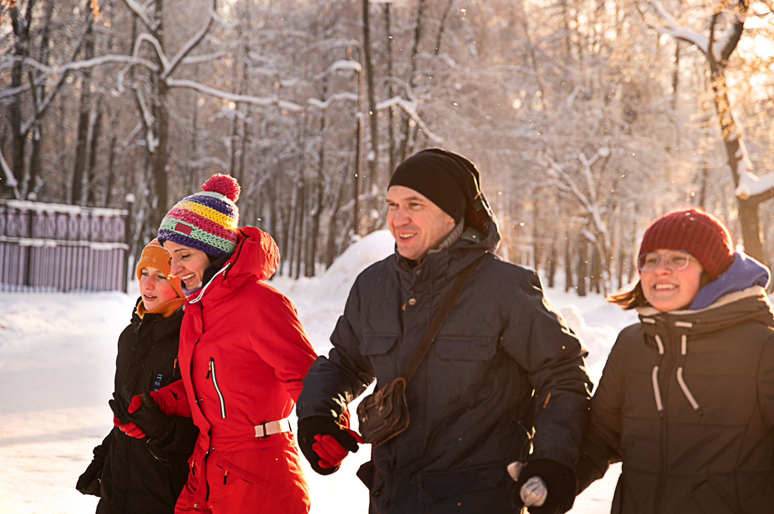 Зимняя прогулка. Детский и семейный фотограф Наталья Михалина