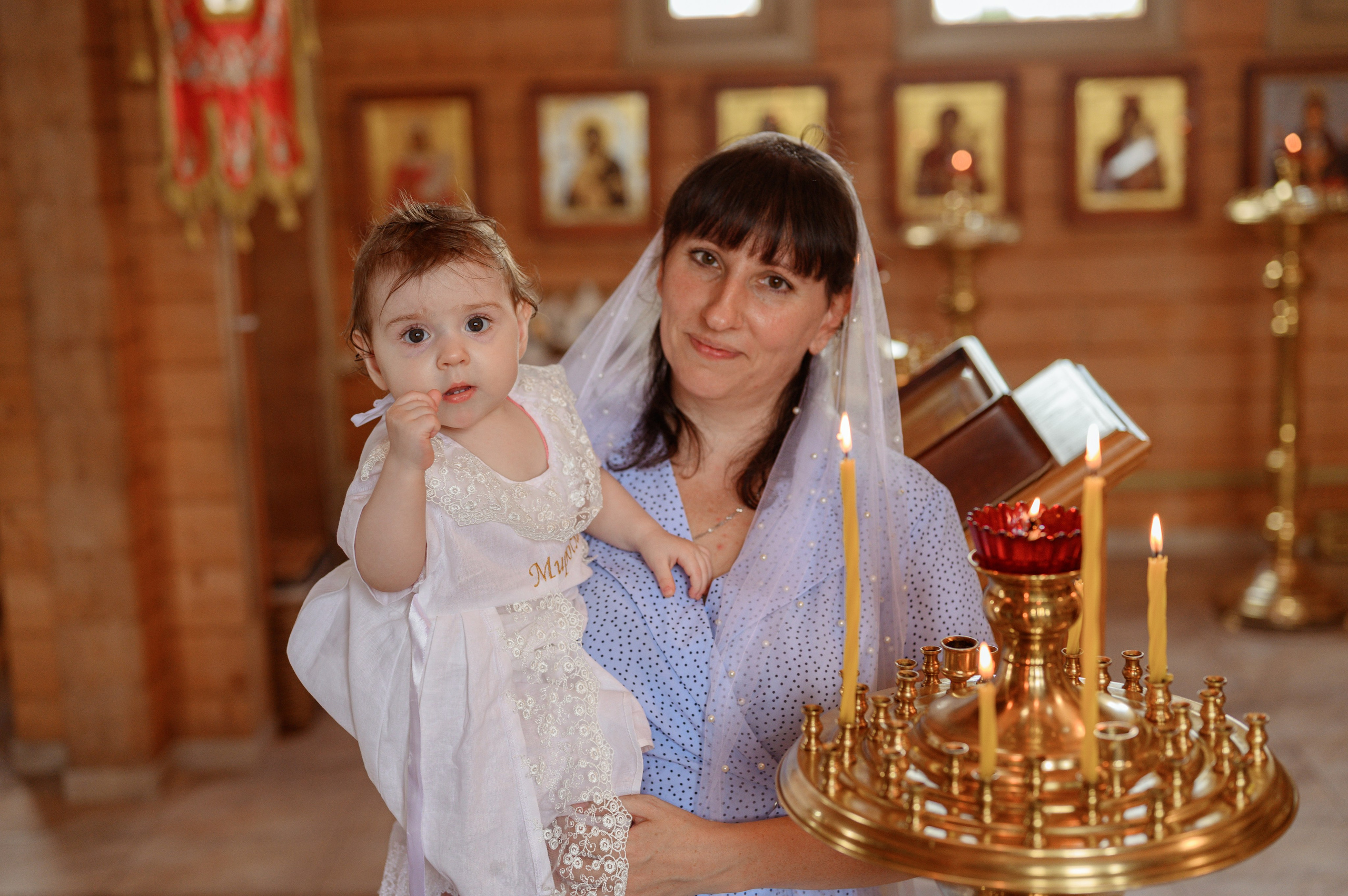 Крещение Мирочки и Дамирчика. Детский и семейный фотограф Ирина Гладких
