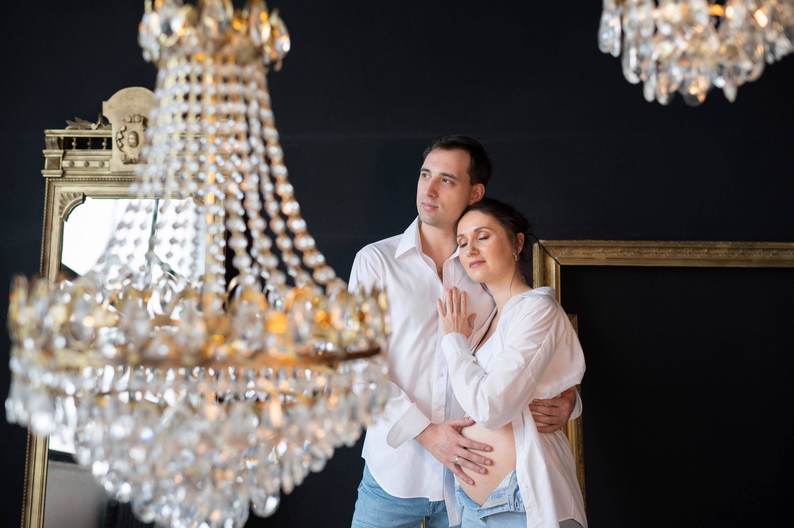 Беременность в красках и необычное гендер-пати. Портретный, семейный и свадебный фотограф в Санкт-Петербурге и в Пушкине Ширяев Денис