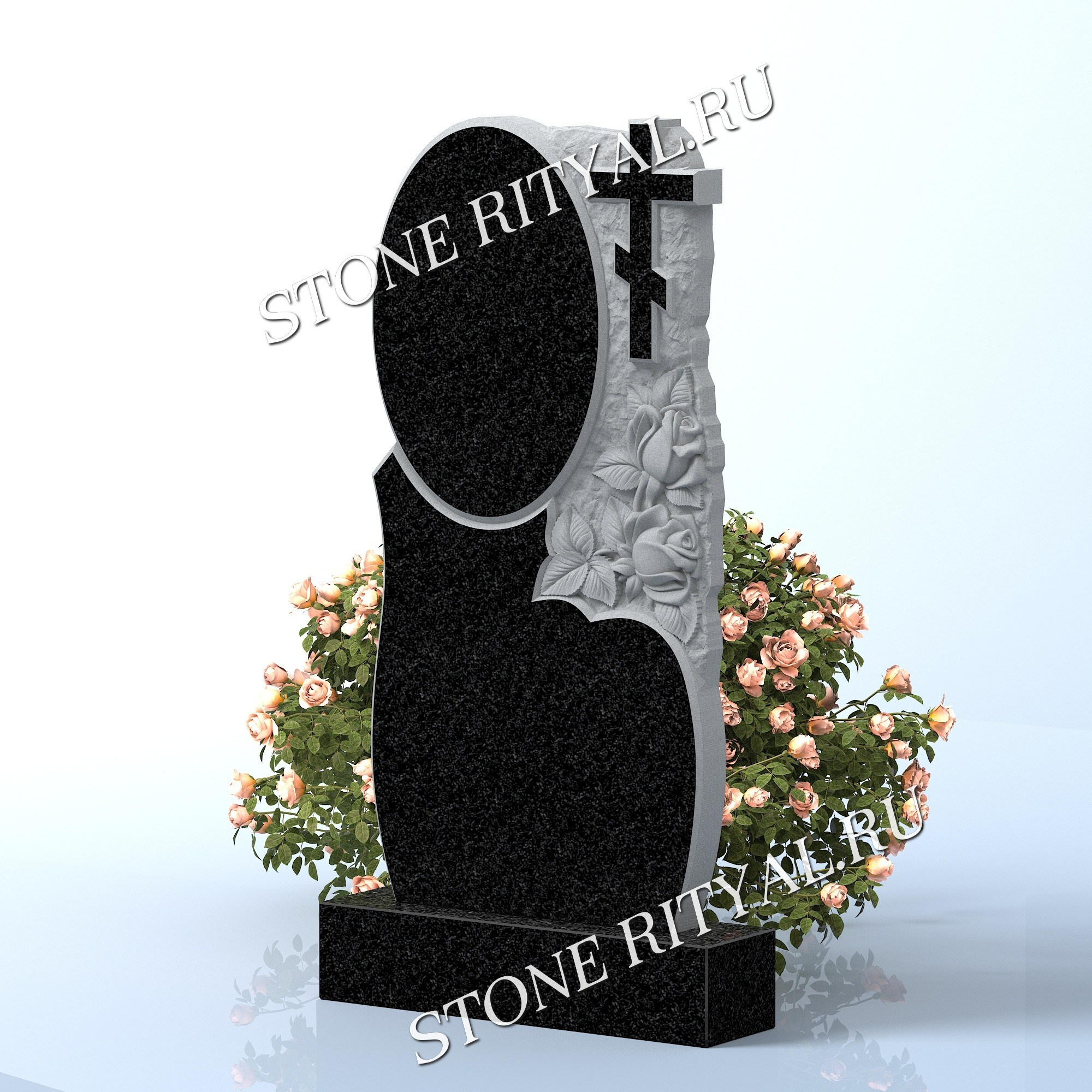 Вертикальные памятники фигурные. Изготовление и установка памятников в Москве и МО