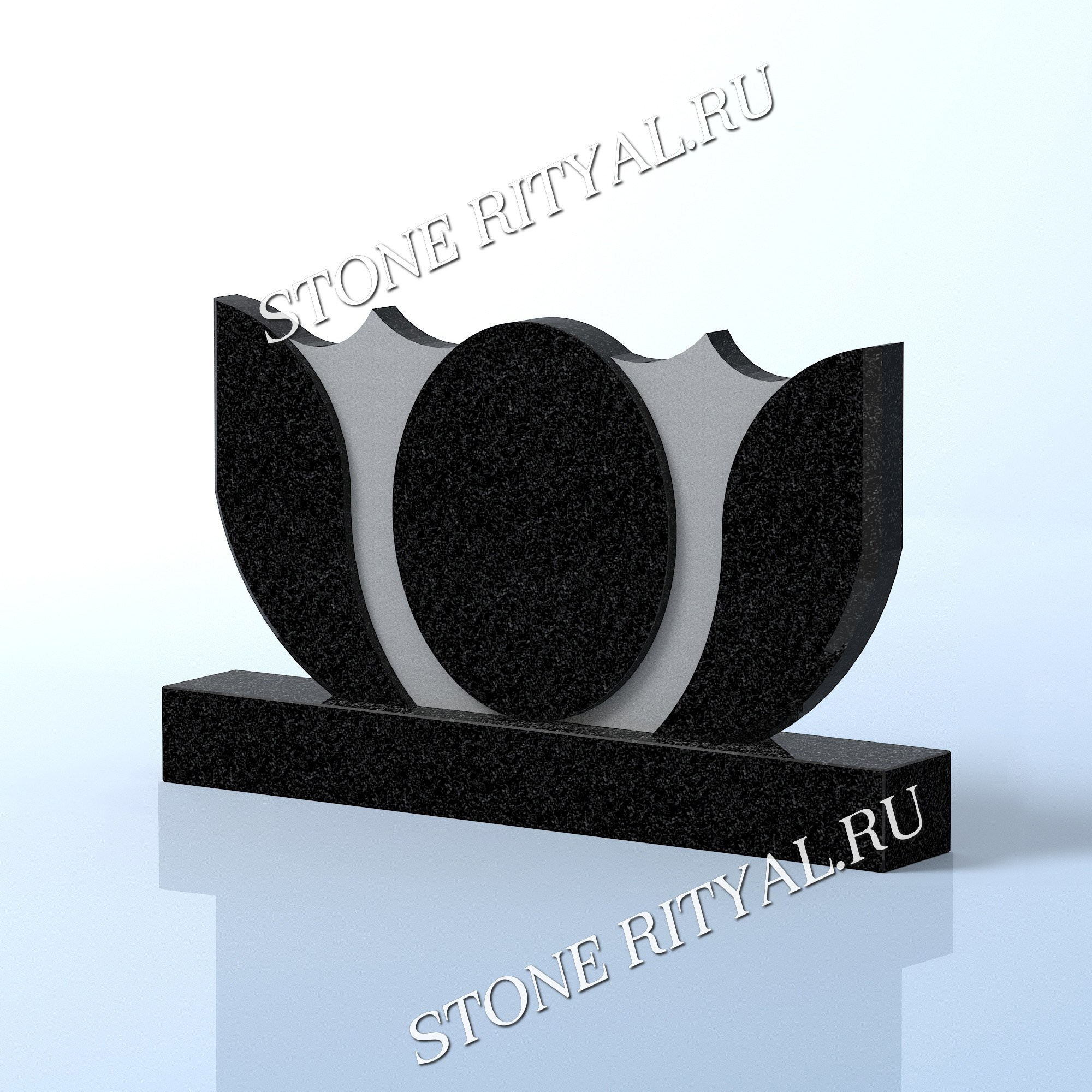 Горизонтальные памятники. Изготовление и установка памятников в Москве и МО