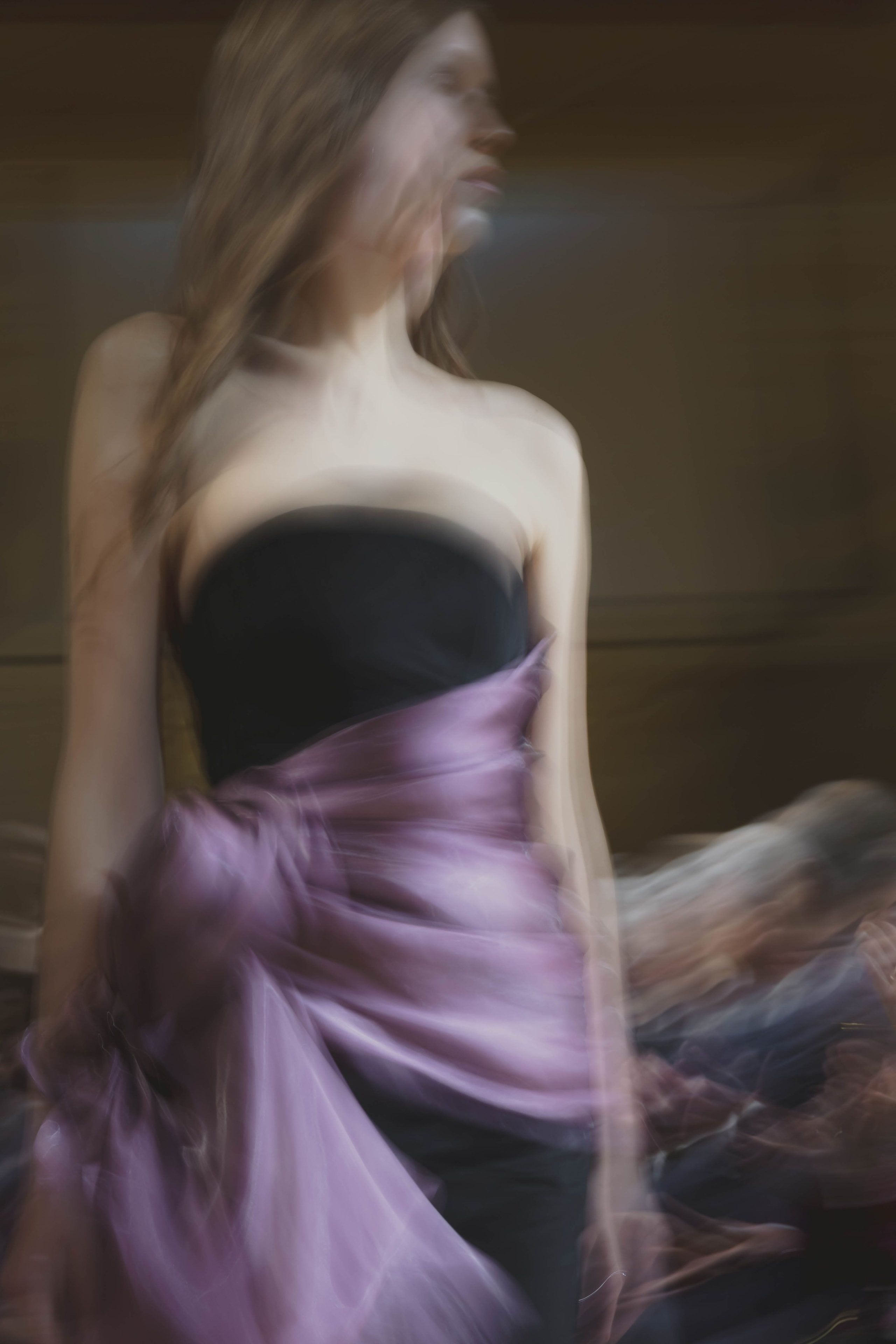 репортаж показ мод модель