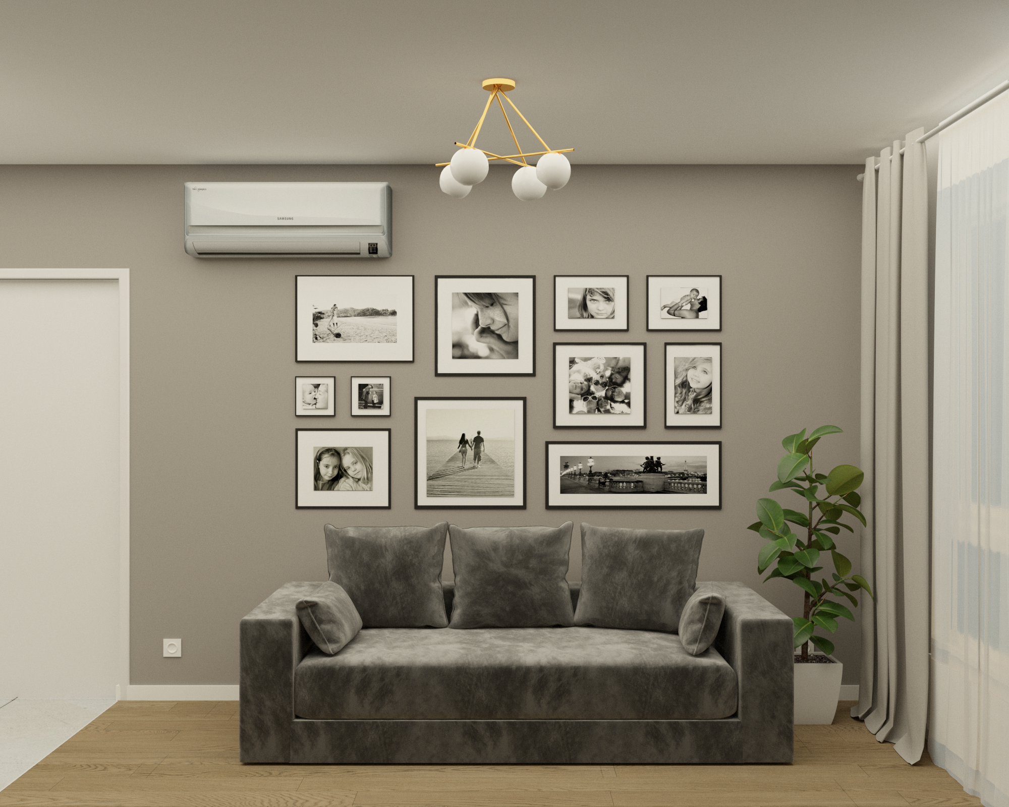 Дизайн-проект фото-стены гостиной. Обо мне