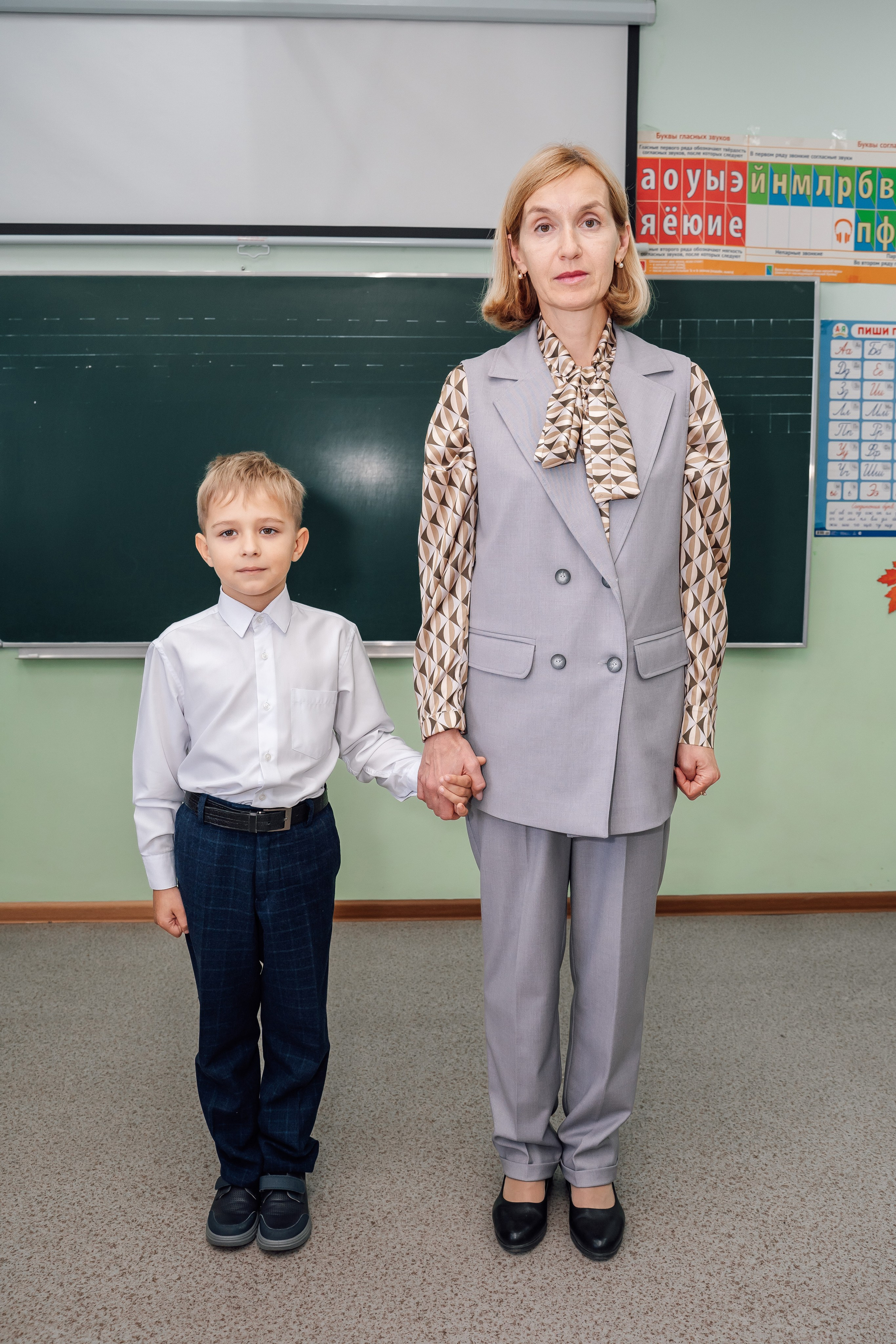 Первоклашки. Фотограф Юлия Паськова, город Бирюч