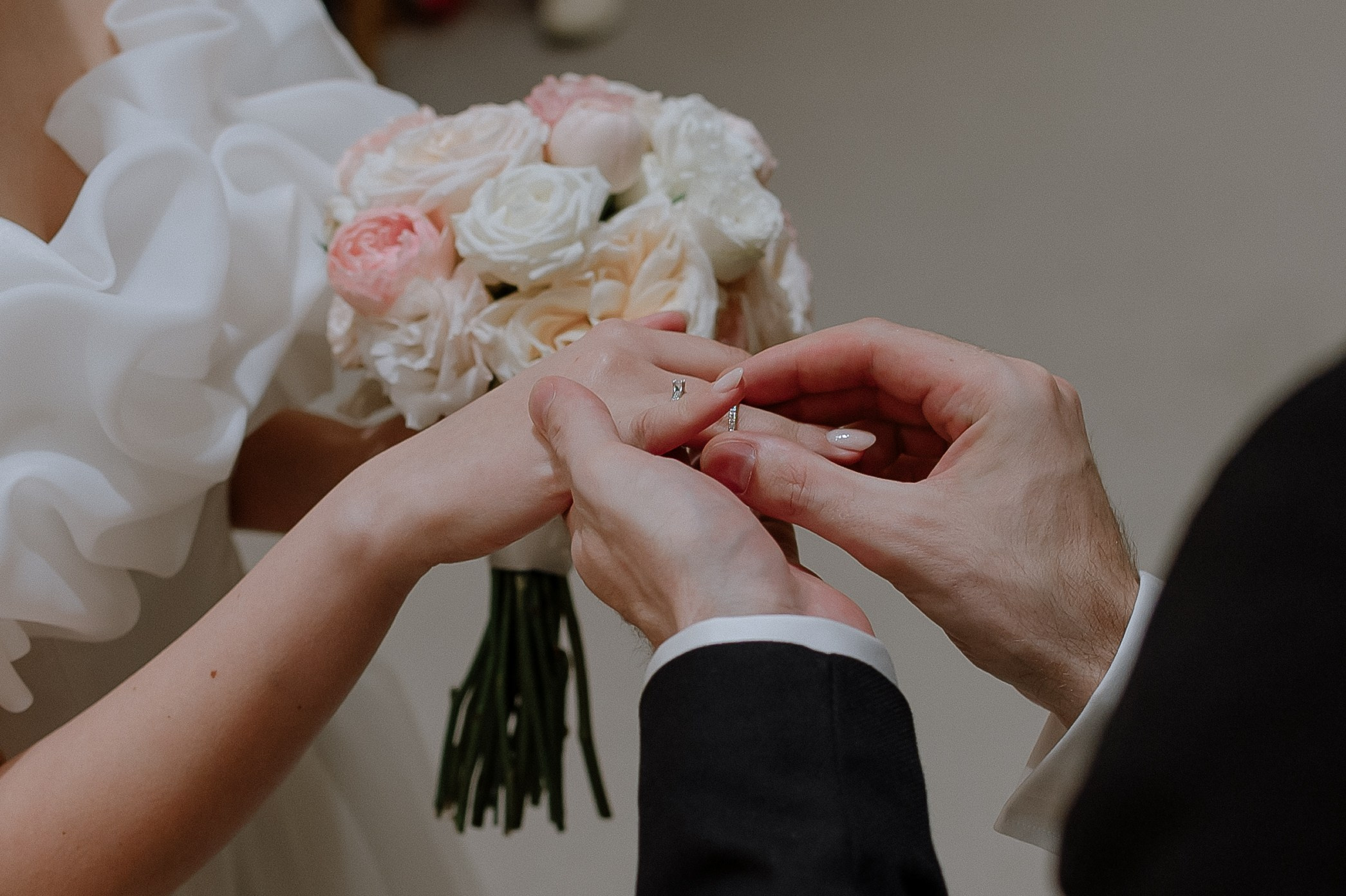 Обмен кольцами в Крокус сити