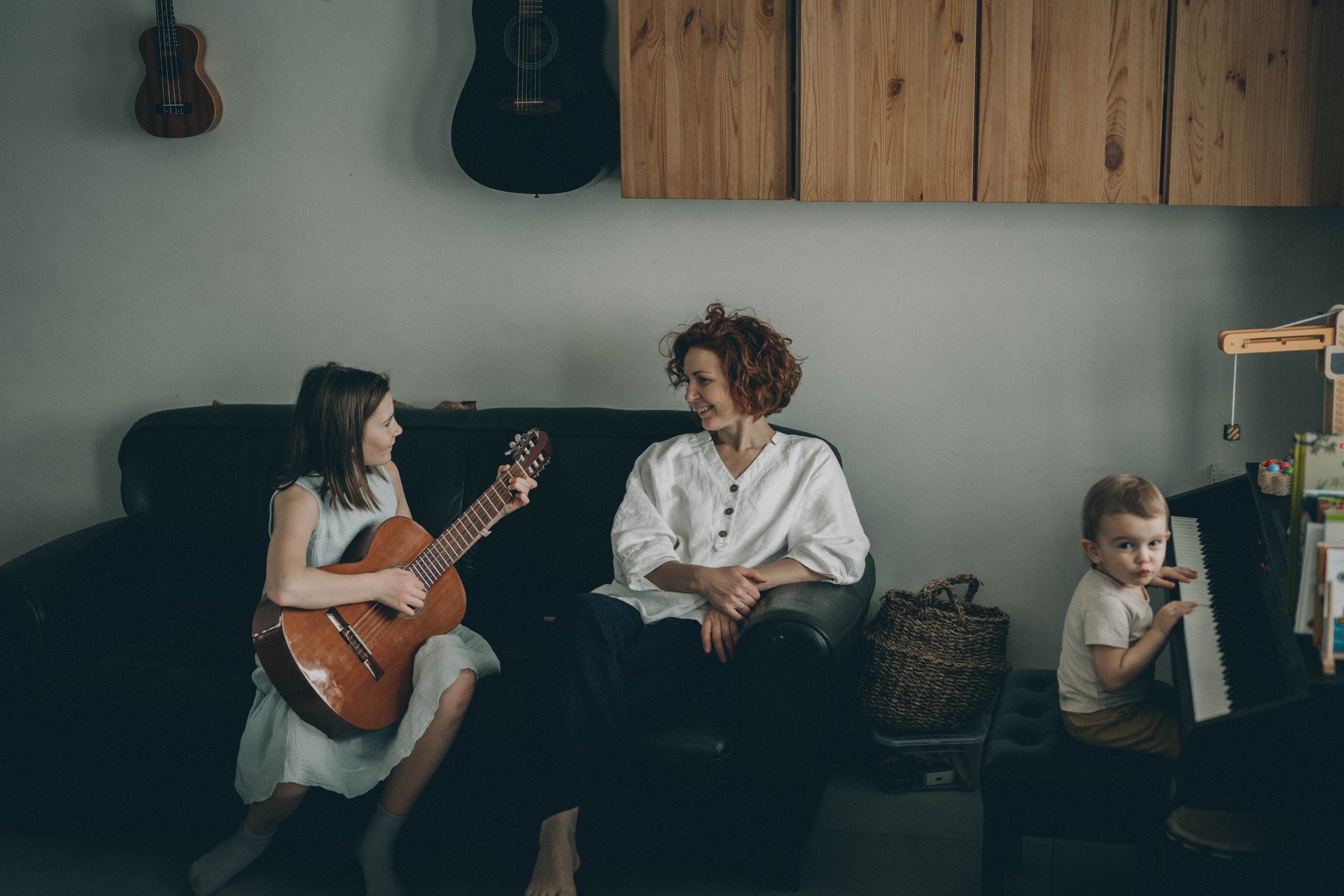 Музыка в доме. Семейный фотограф из Петрозаводска, Карелия