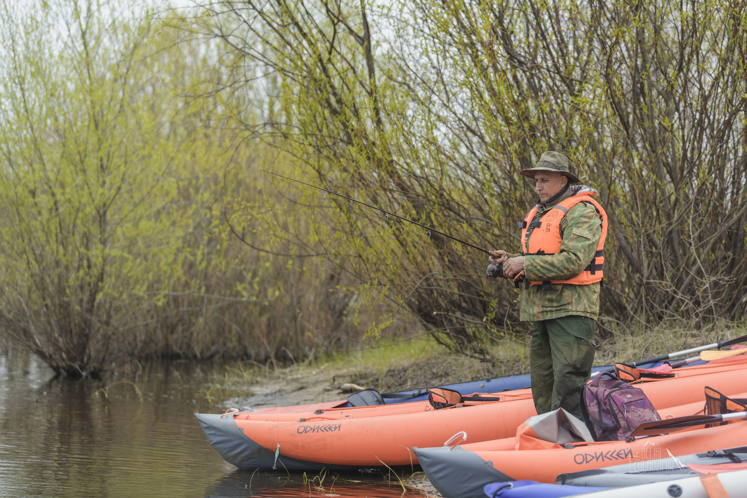 Сплав по реке Тремля 11 апреля 2026 года. Репортажный фотограф Владимир Беляй