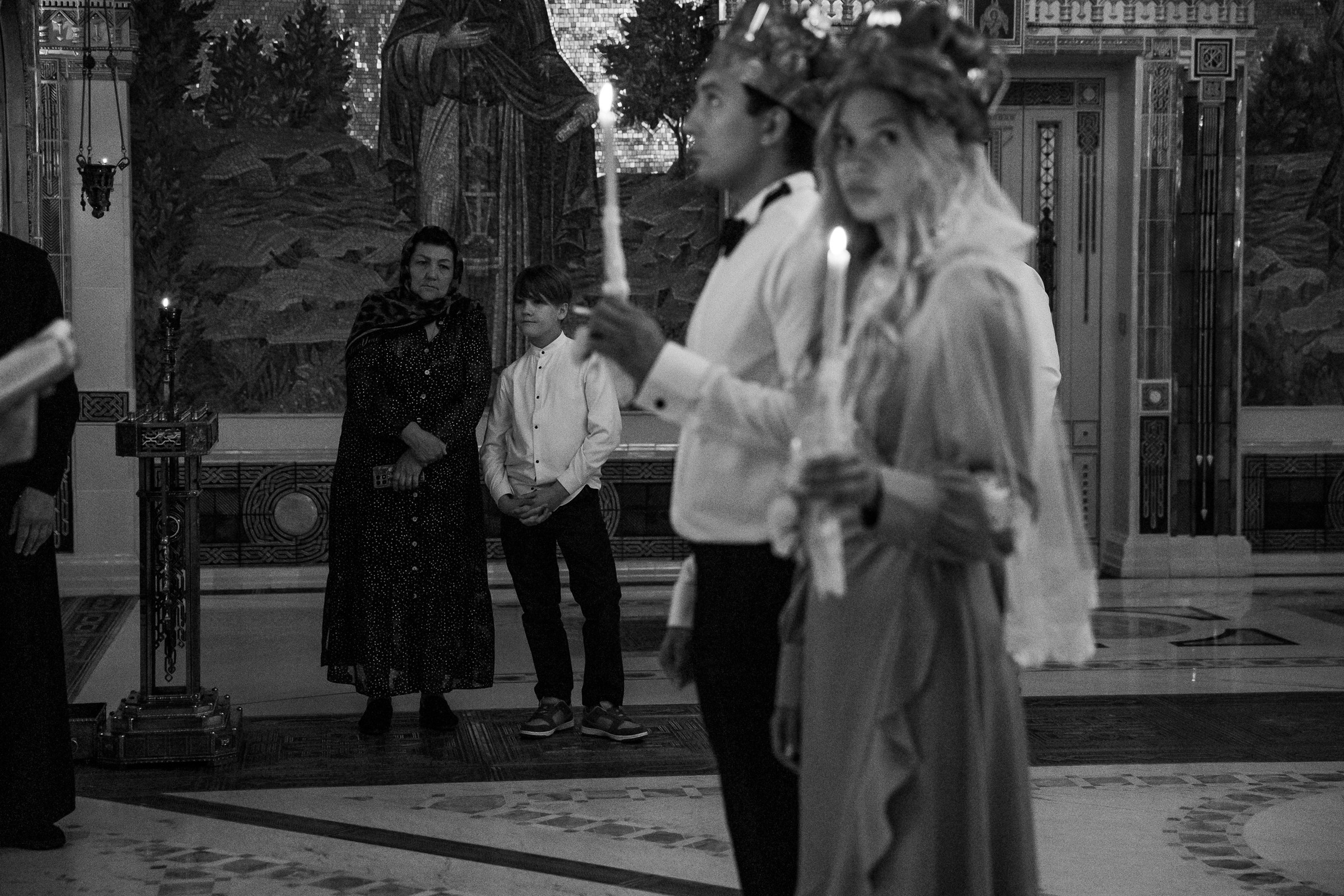 Венчание в Храме Вооруженных Сил. Свадебный фотограф в Москве Элина Ларченкова. Фото, которые цепляют