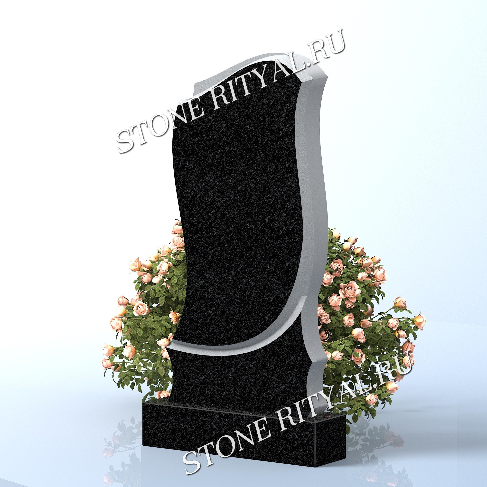 Вертикальные памятники прямые. Изготовление и установка памятников в Москве и МО