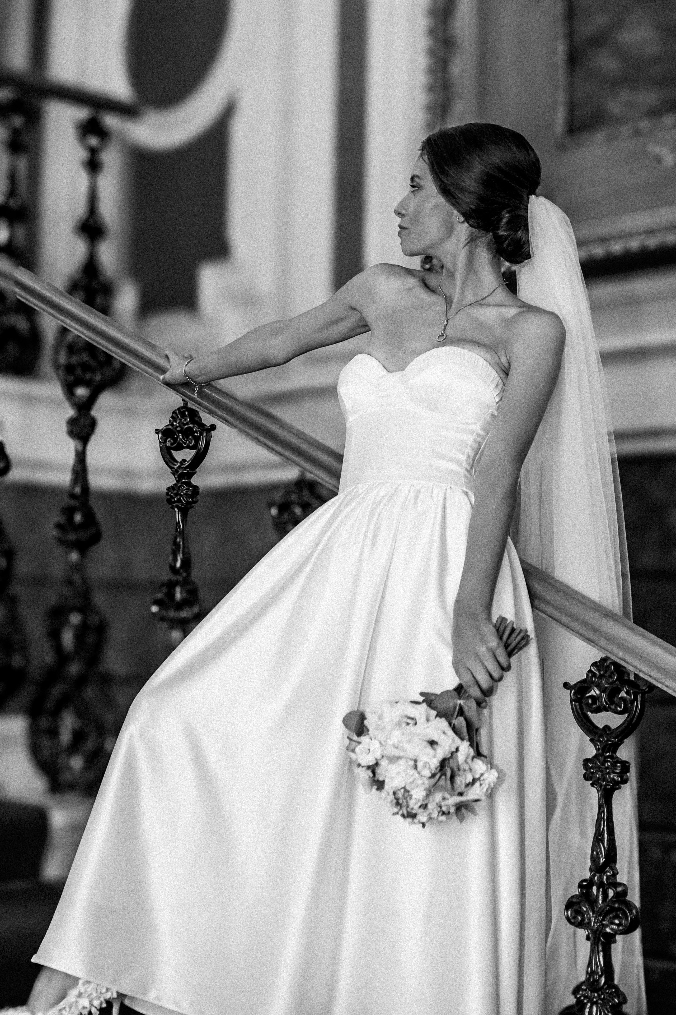 Никита и Татьяна. Свадебная прогулка в двух тонах. Professional photoartist in St. Petersburg (wedding, reportage, portrait, model book, love story) Alexander Shvedov