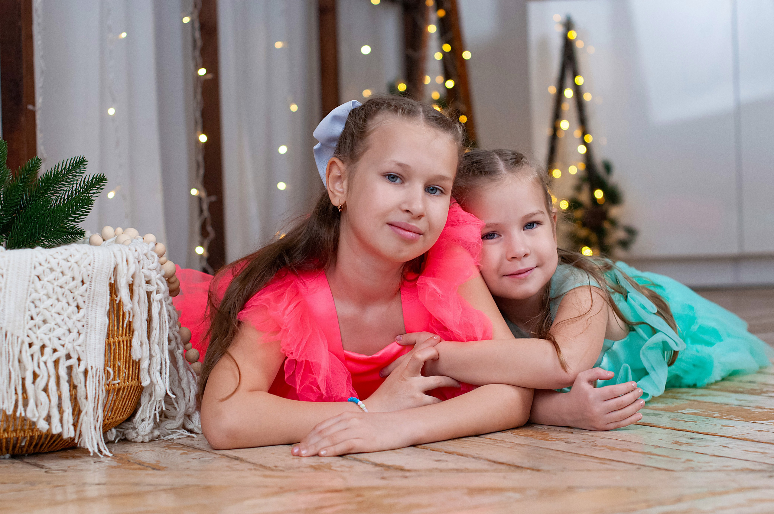 Новогодняя фотосессия семья Петрушиных. Фотограф в Хабаровске