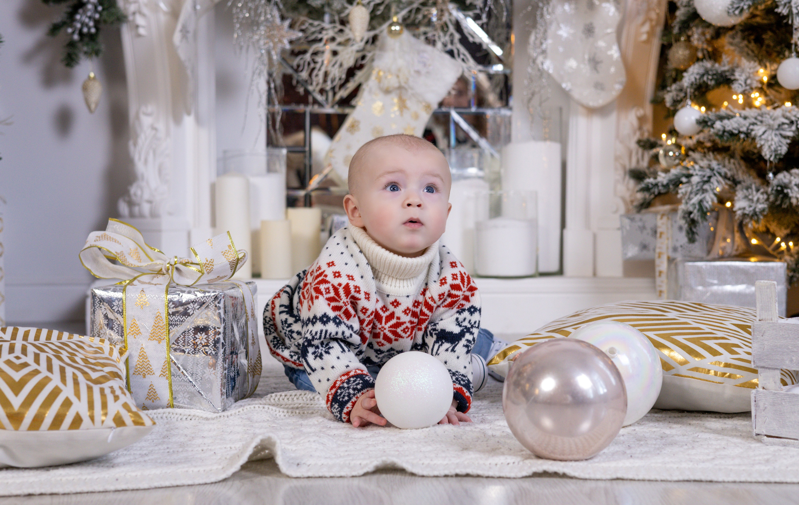 Новогодняя фотосессия в студии Казани| Создаем праздничное настроение. Профессиональный Фотограф в Казани Яна Забелина