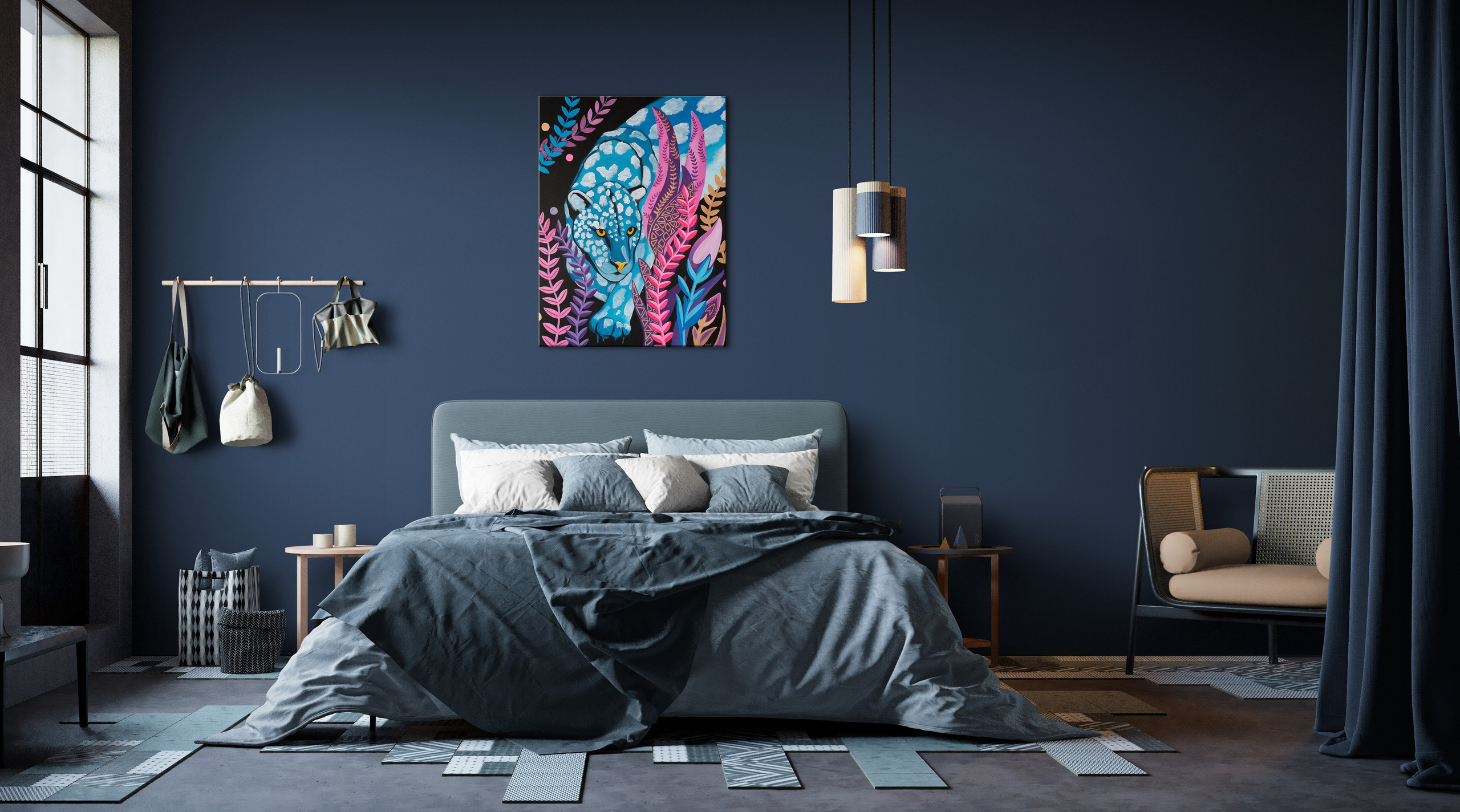 Дивный сад. Художник Анастасия Кисткина, Петербург