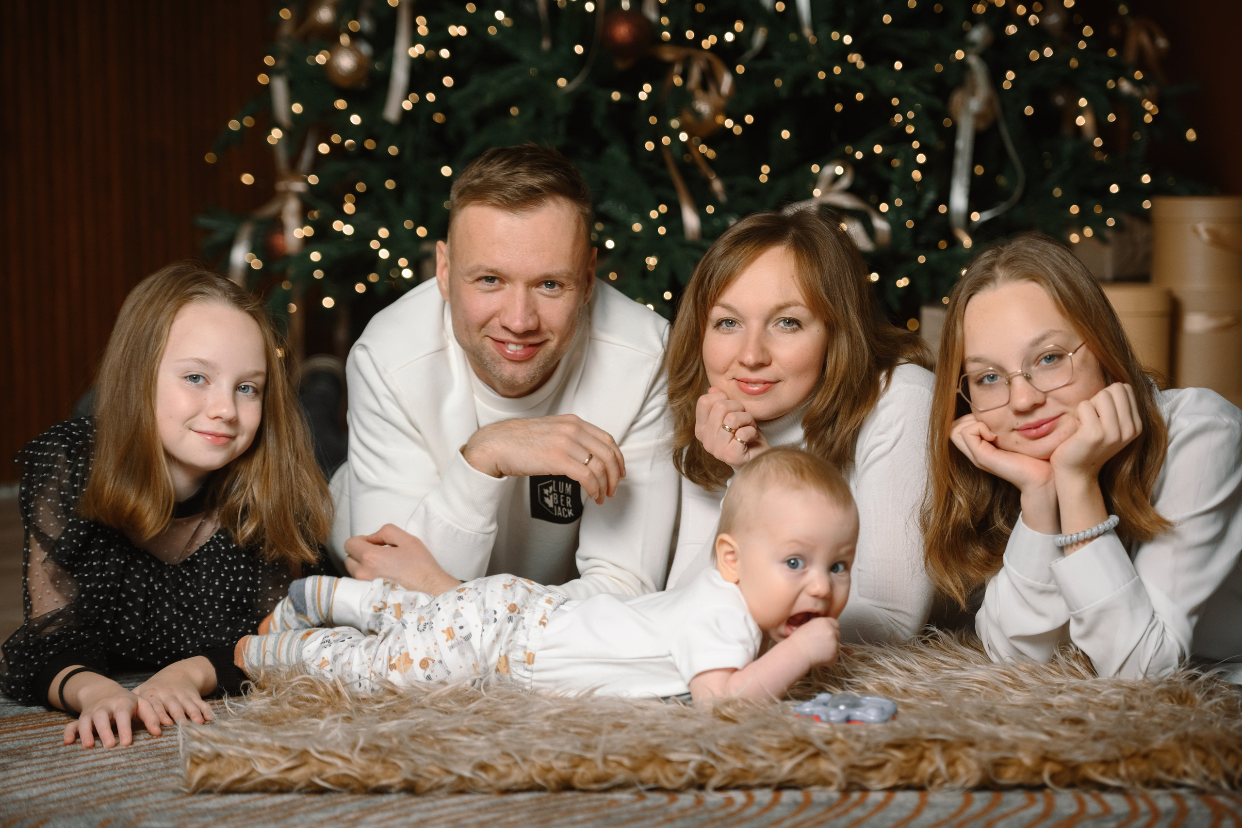 Новогодняя семейная съёмка. Промышленный фотограф в Перми и Екатеринбурге Сергей Петровых