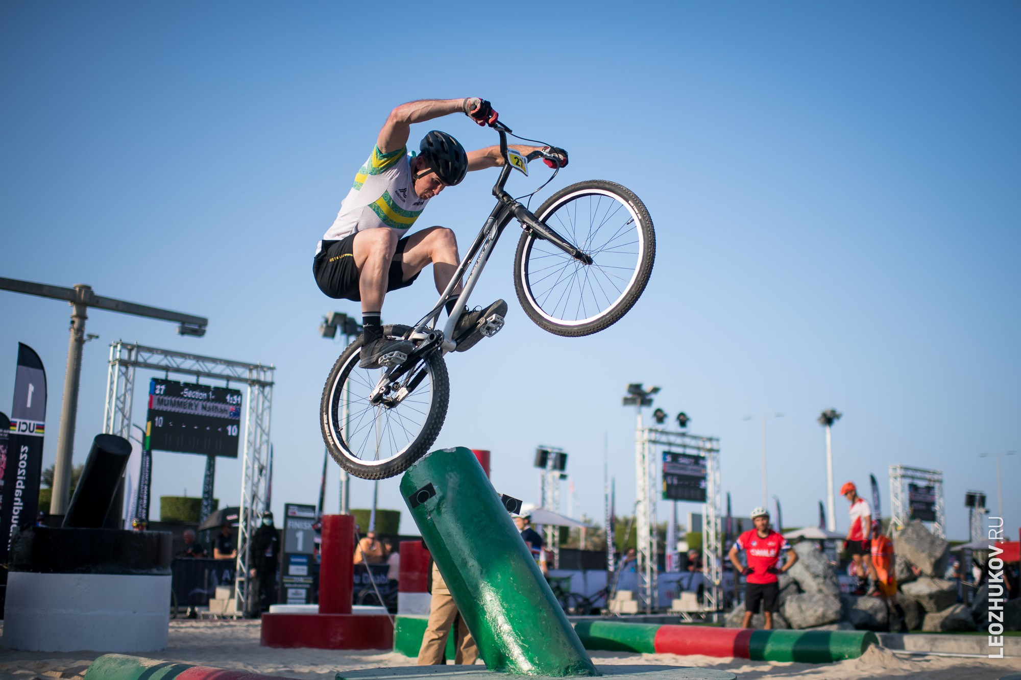 UCI Trials World Championships 2022. Sports photographer Leonid Zhukov