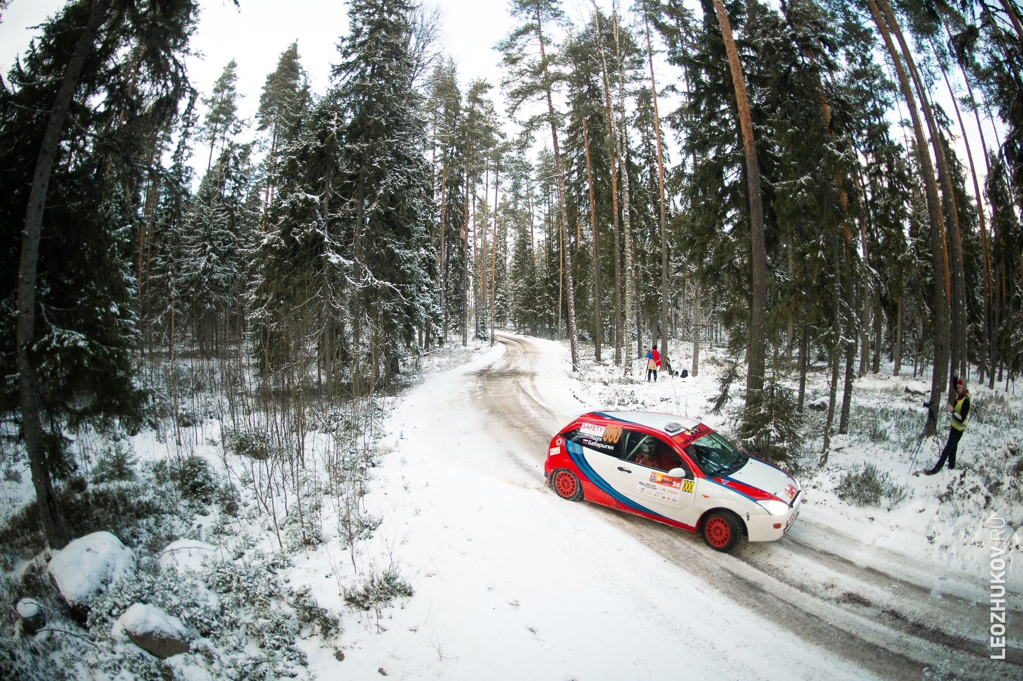 Rally Vyborg 2024. Sports photographer Leonid Zhukov