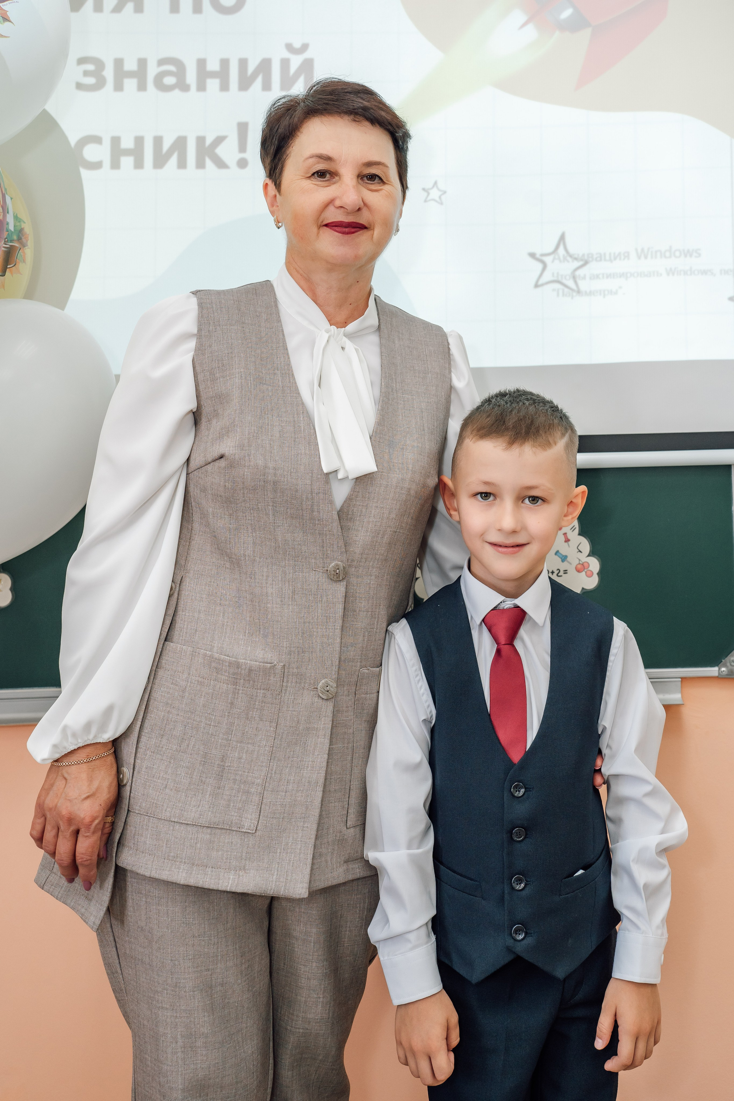 Первоклашки. Фотограф Юлия Паськова, город Бирюч